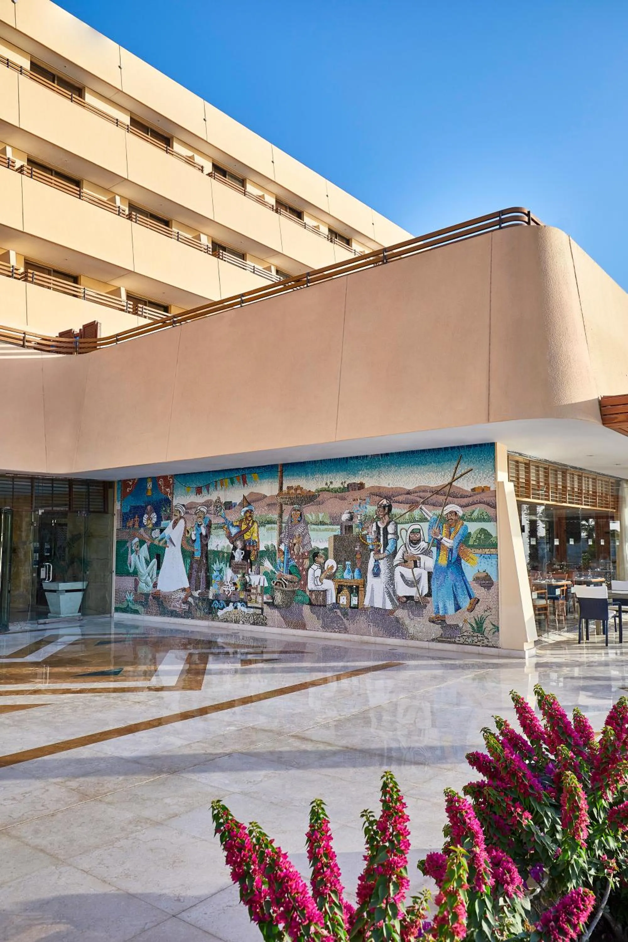 Property building in Steigenberger Resort Achti