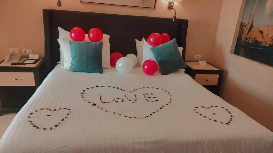 Bed in Steigenberger Resort Achti