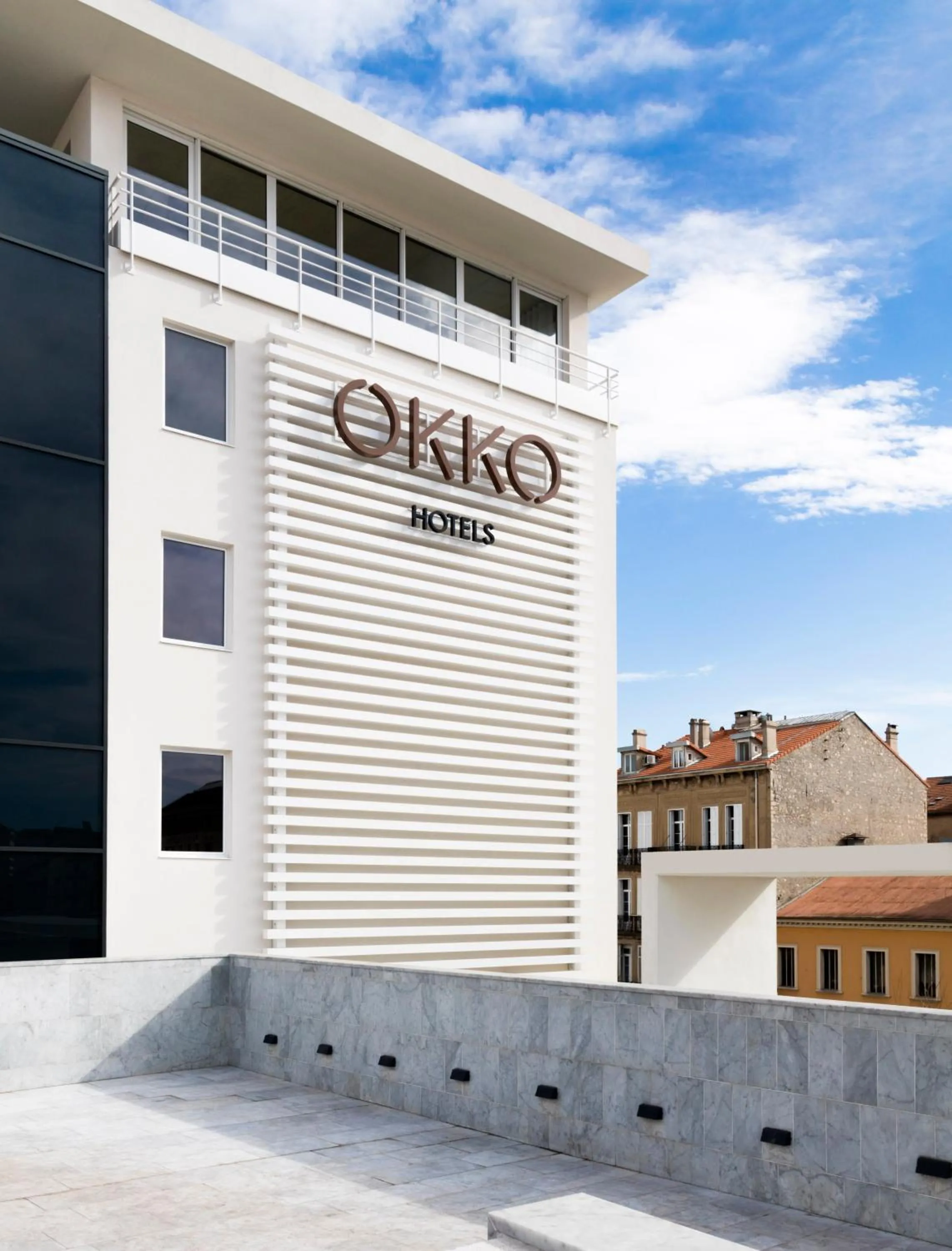 Facade/entrance in OKKO Hotels Cannes Centre
