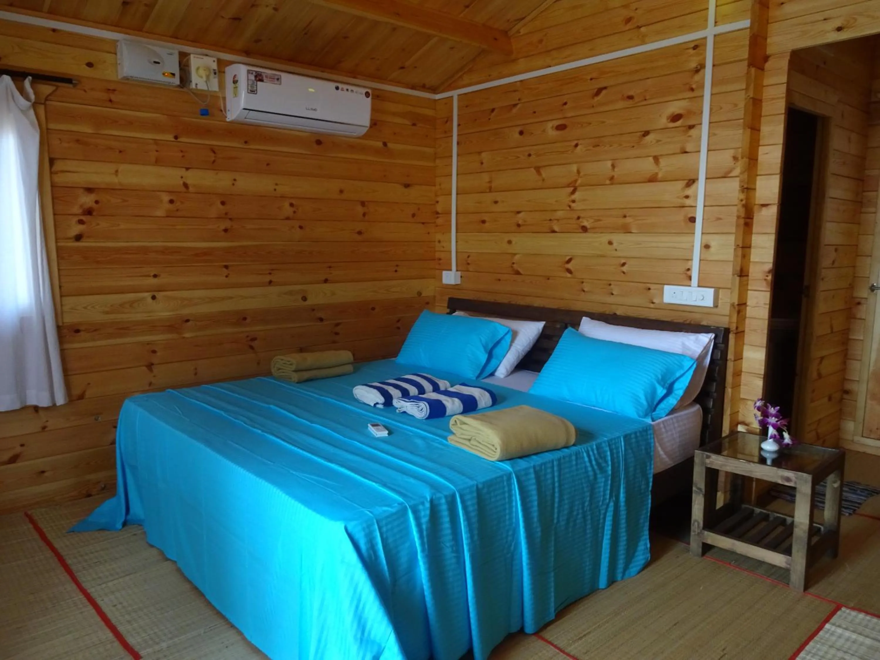 Bed in Agonda Paradise