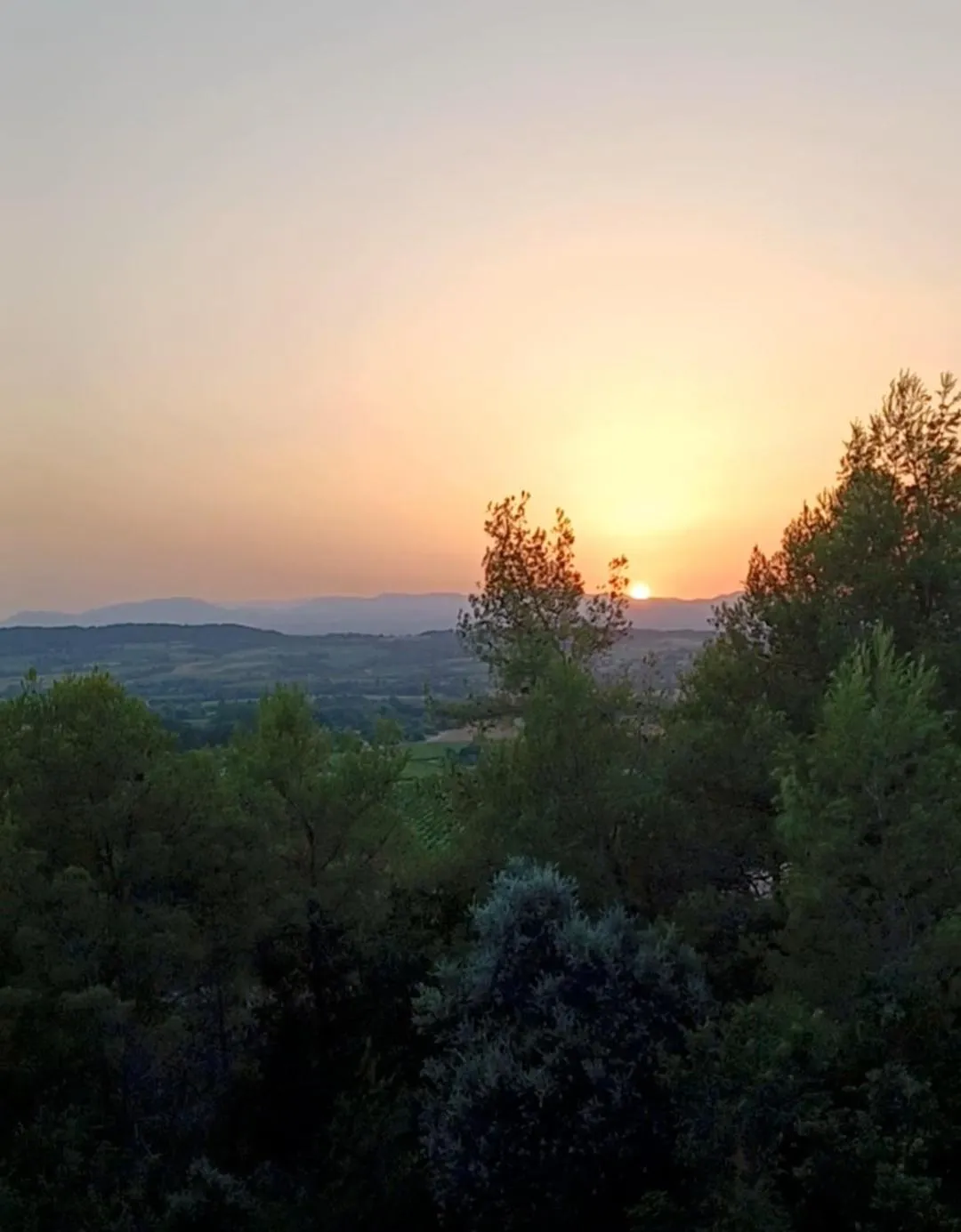Mountain view in B&B La Boissière Et Le Vialat