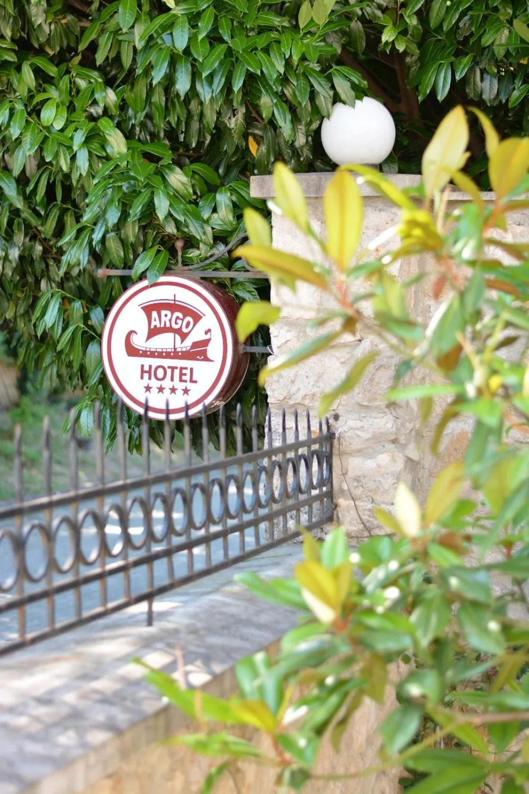 Inner courtyard view in Boutique Hotel Argo