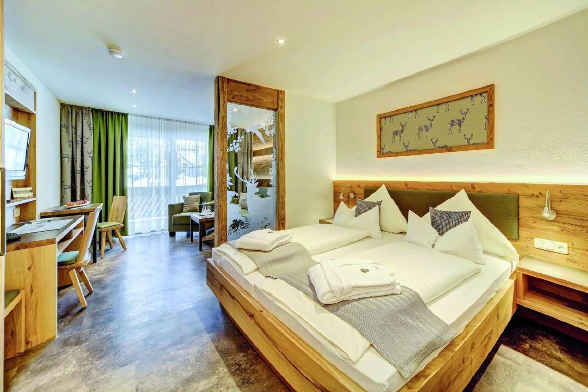 Bed in Appart-Hotel Wildererstuben