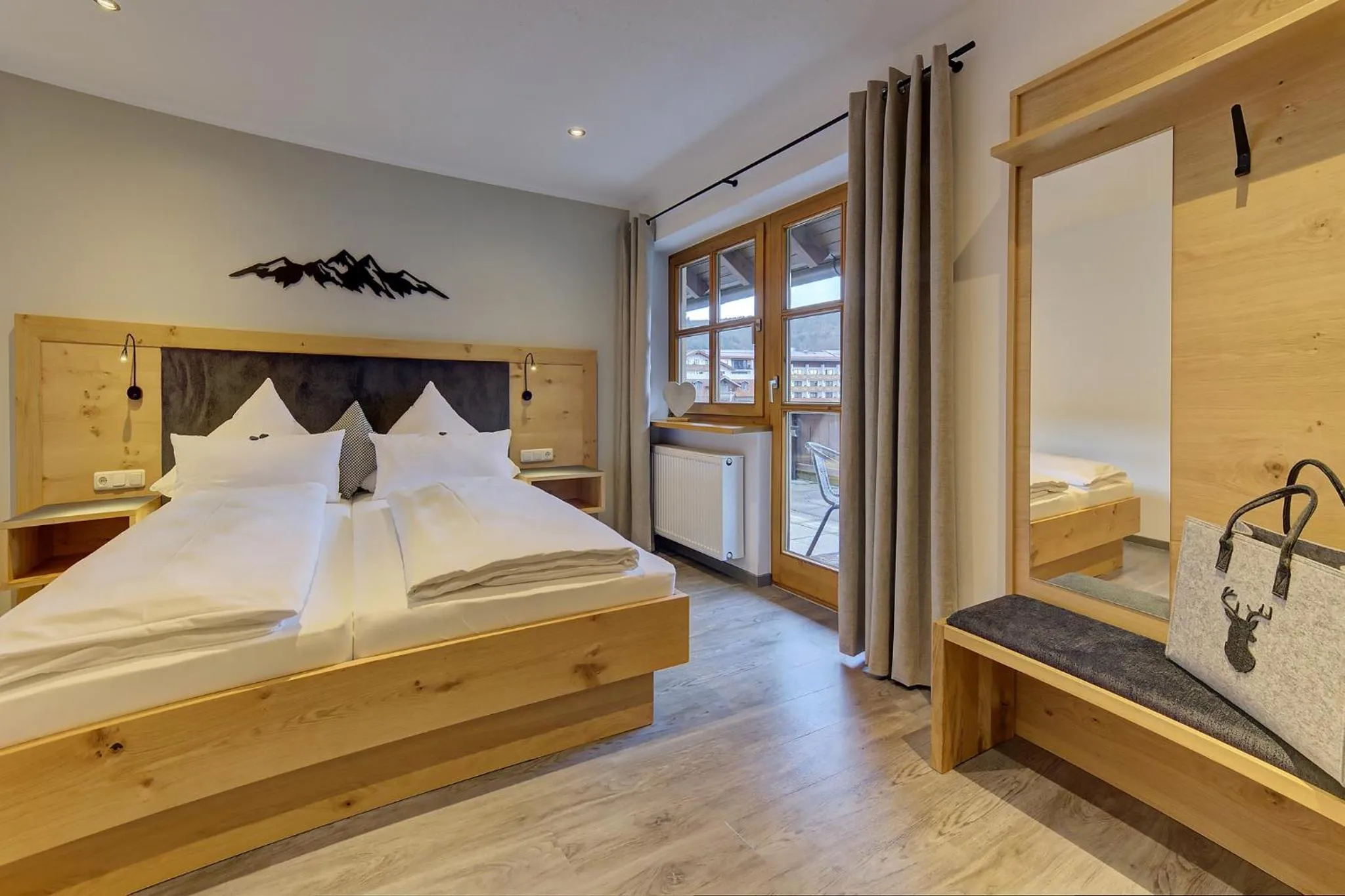 Bedroom, Bed in Appart-Hotel Wildererstuben