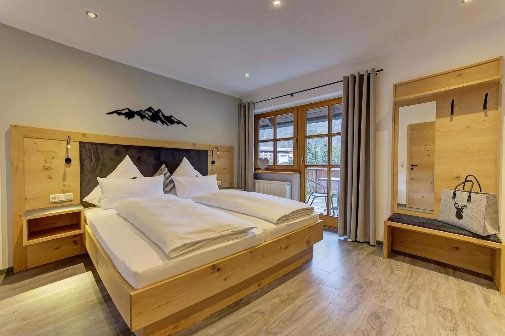 Bedroom, Bed in Appart-Hotel Wildererstuben