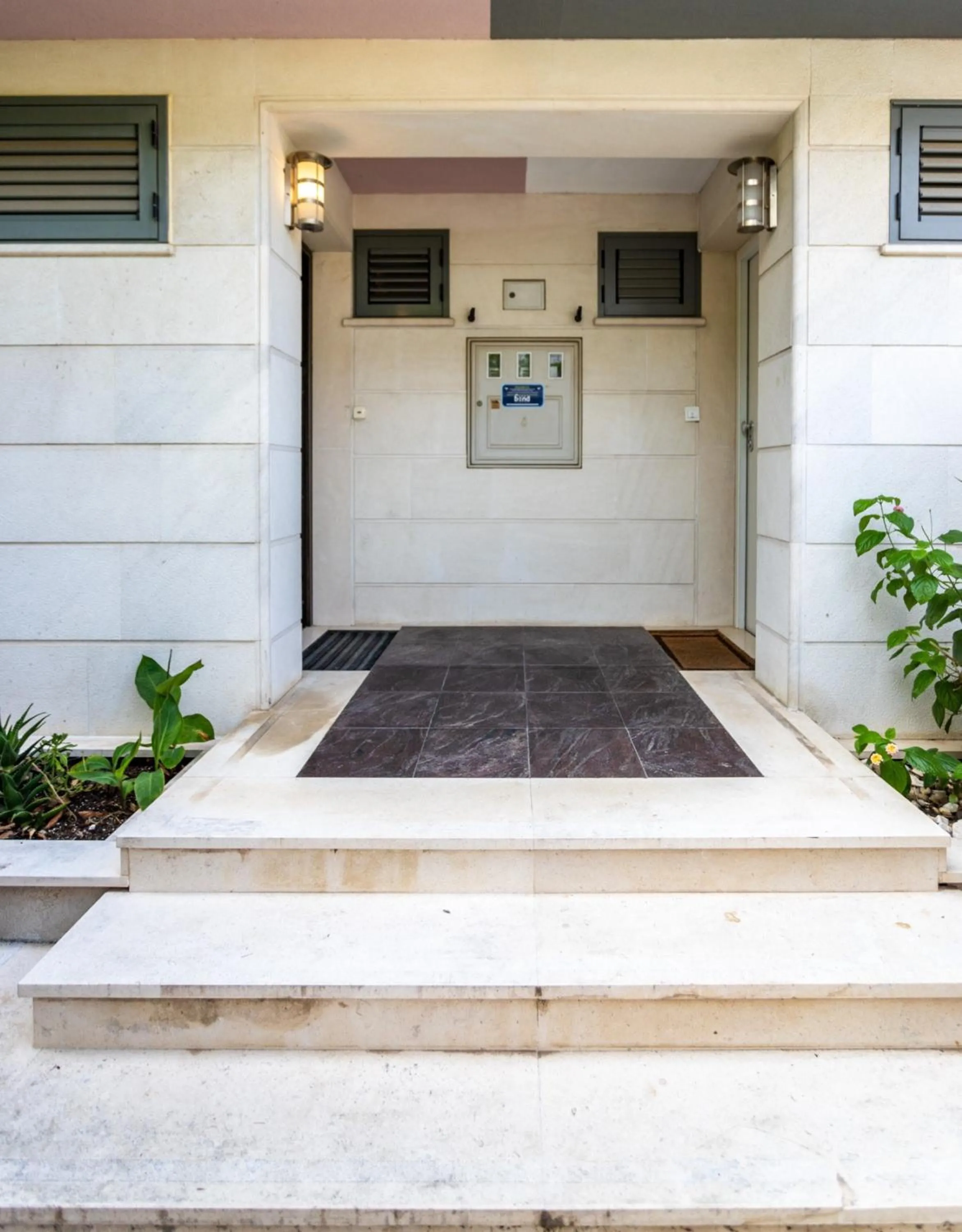 Property building in Villa Violeta with the sea view, 3 min walk to the beach