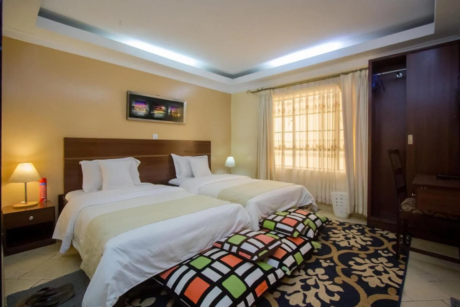 Bed in Capital Heights Hotel