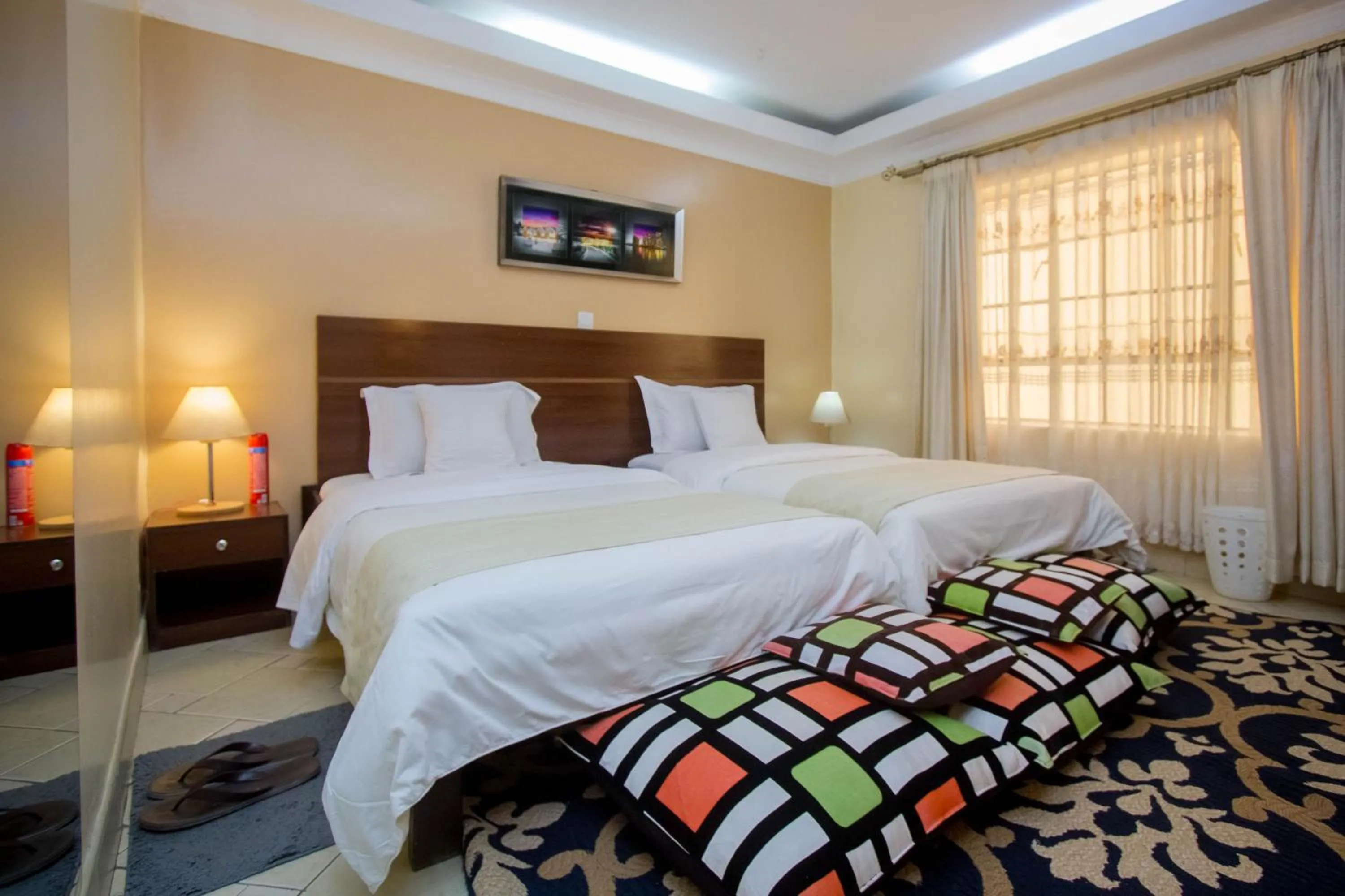 Bed in Capital Heights Hotel
