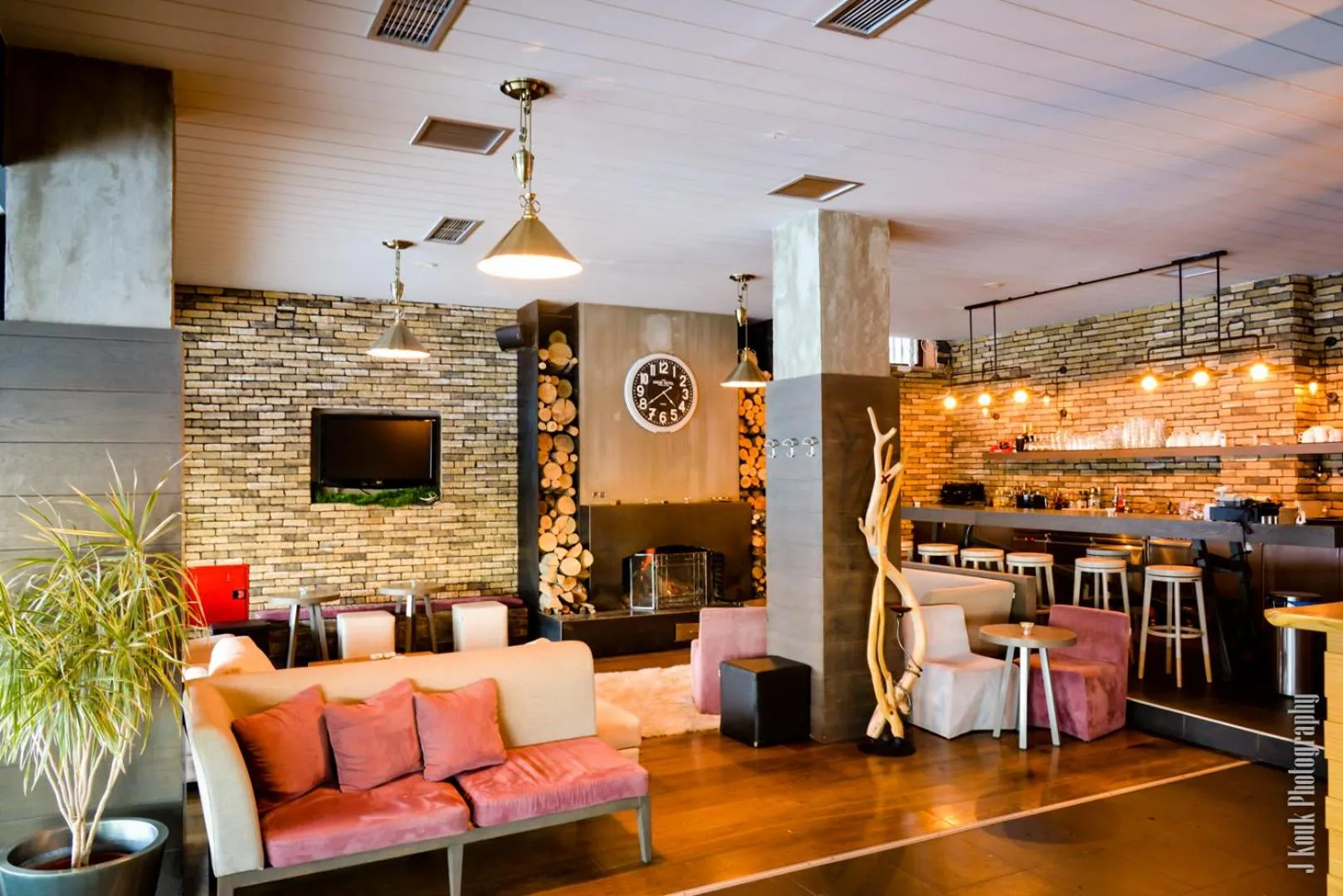 Lounge or bar in Naoussa Mountain Resort