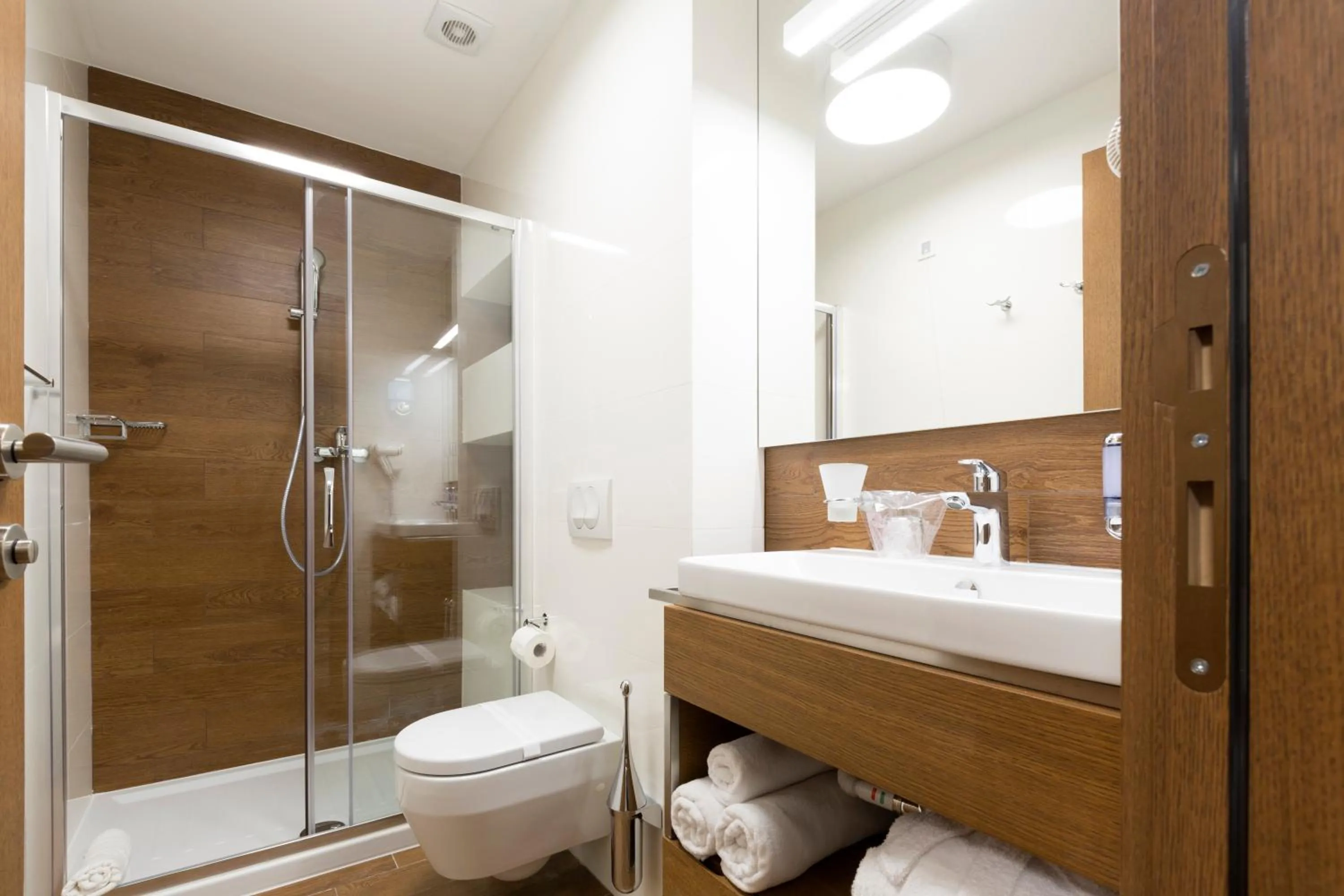 Shower in Hotel Orasac Garni