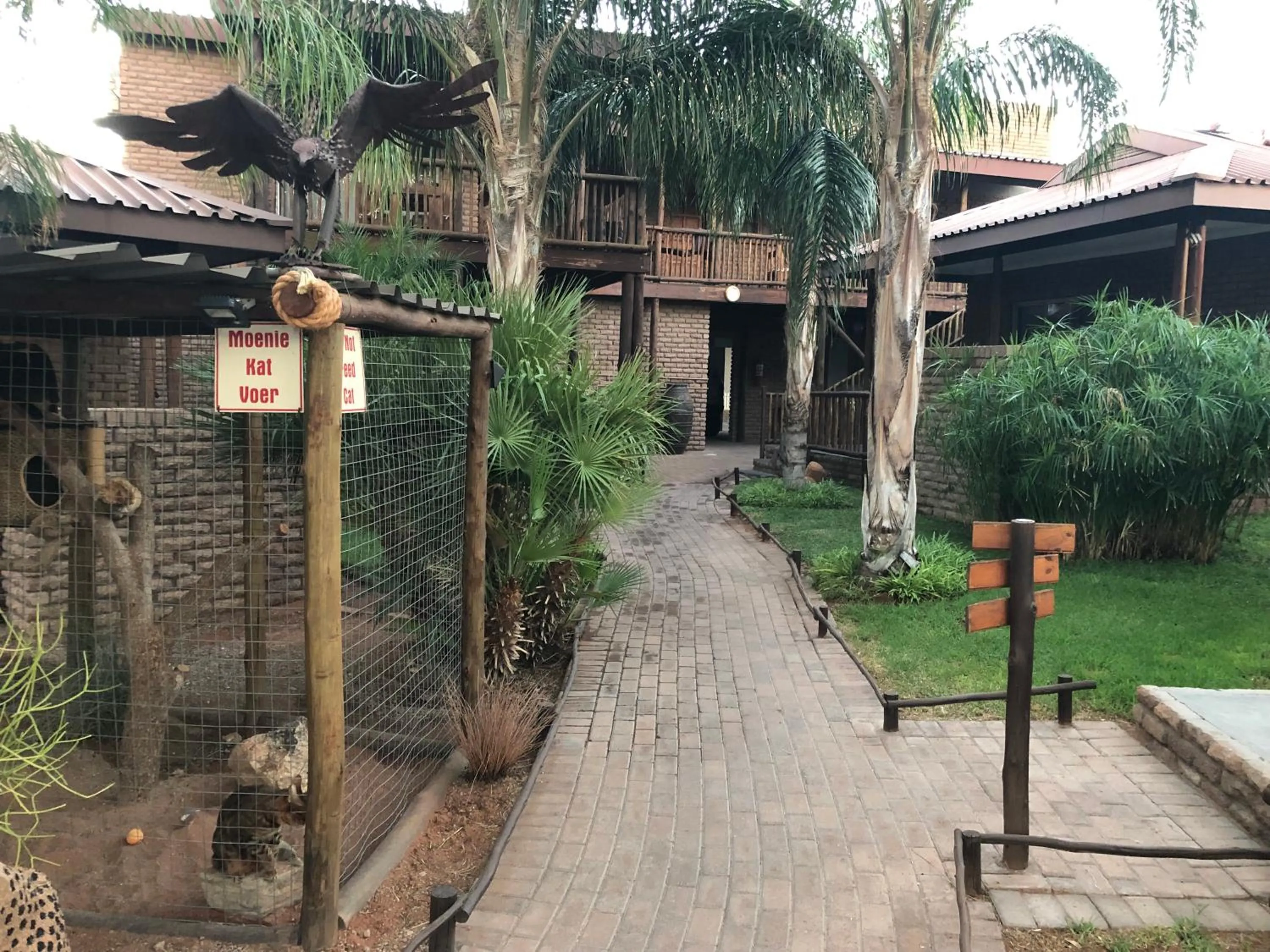 Garden in Country Lodge