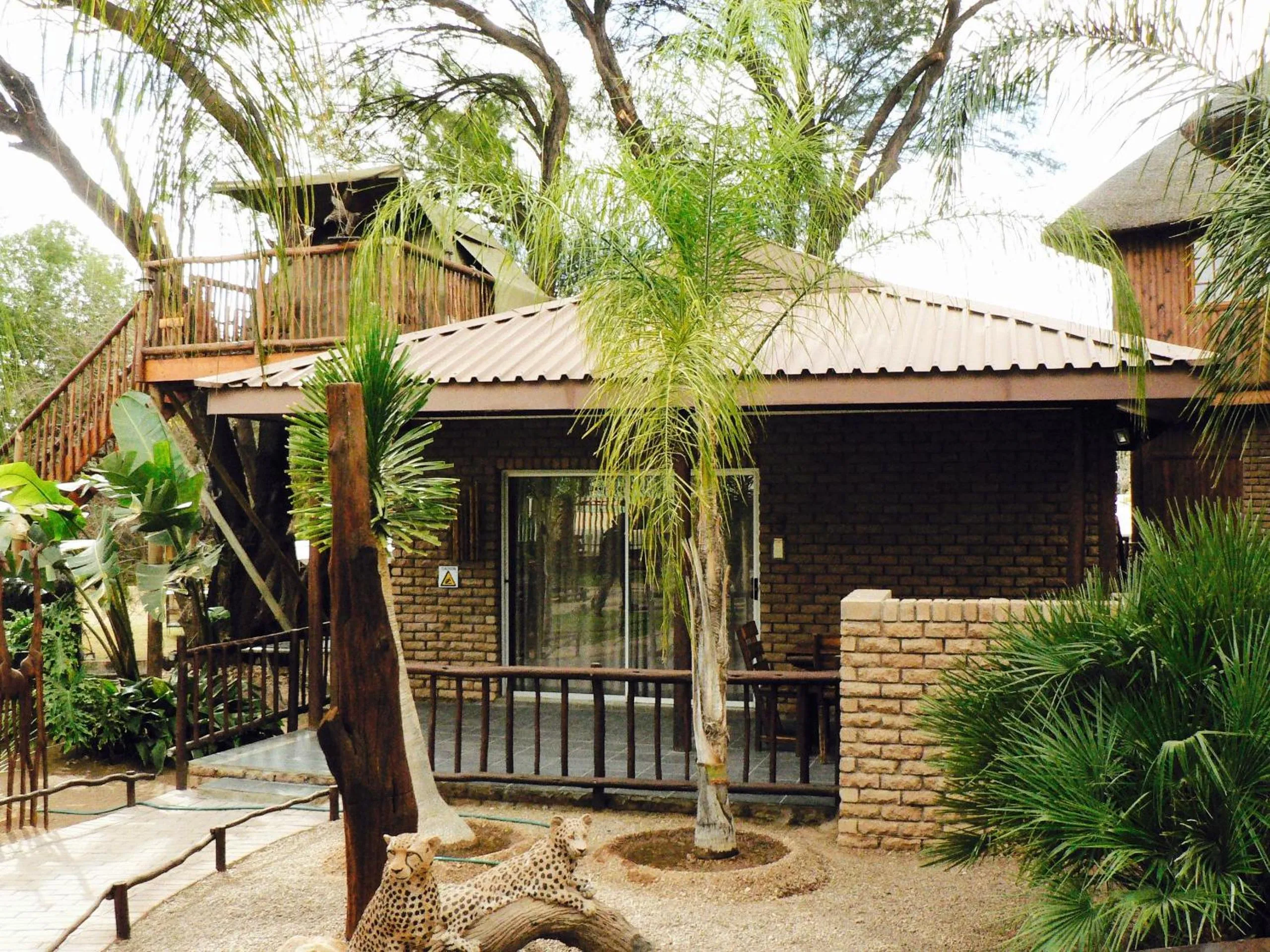 Garden view in Country Lodge