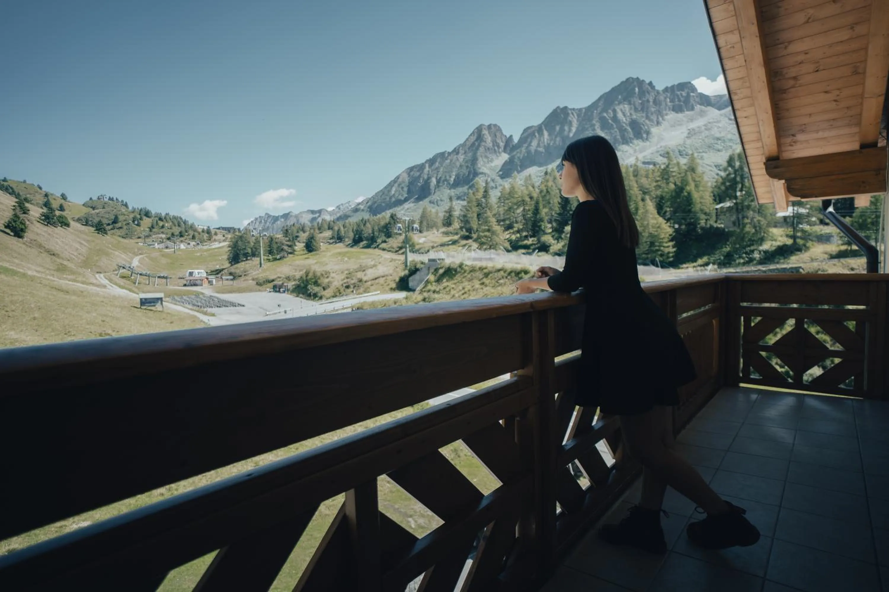 Mountain view in Hotel Bezzi