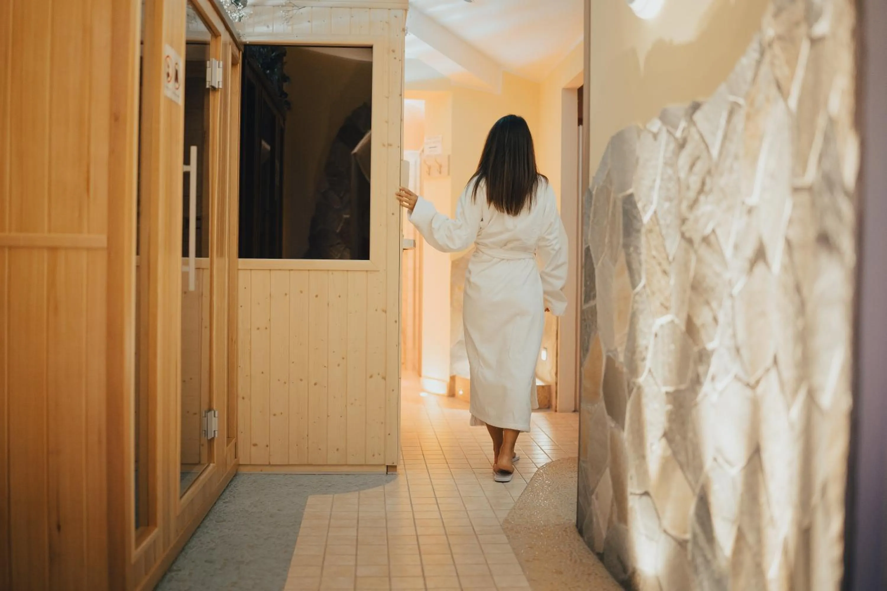 Spa and wellness centre/facilities in Hotel Bezzi