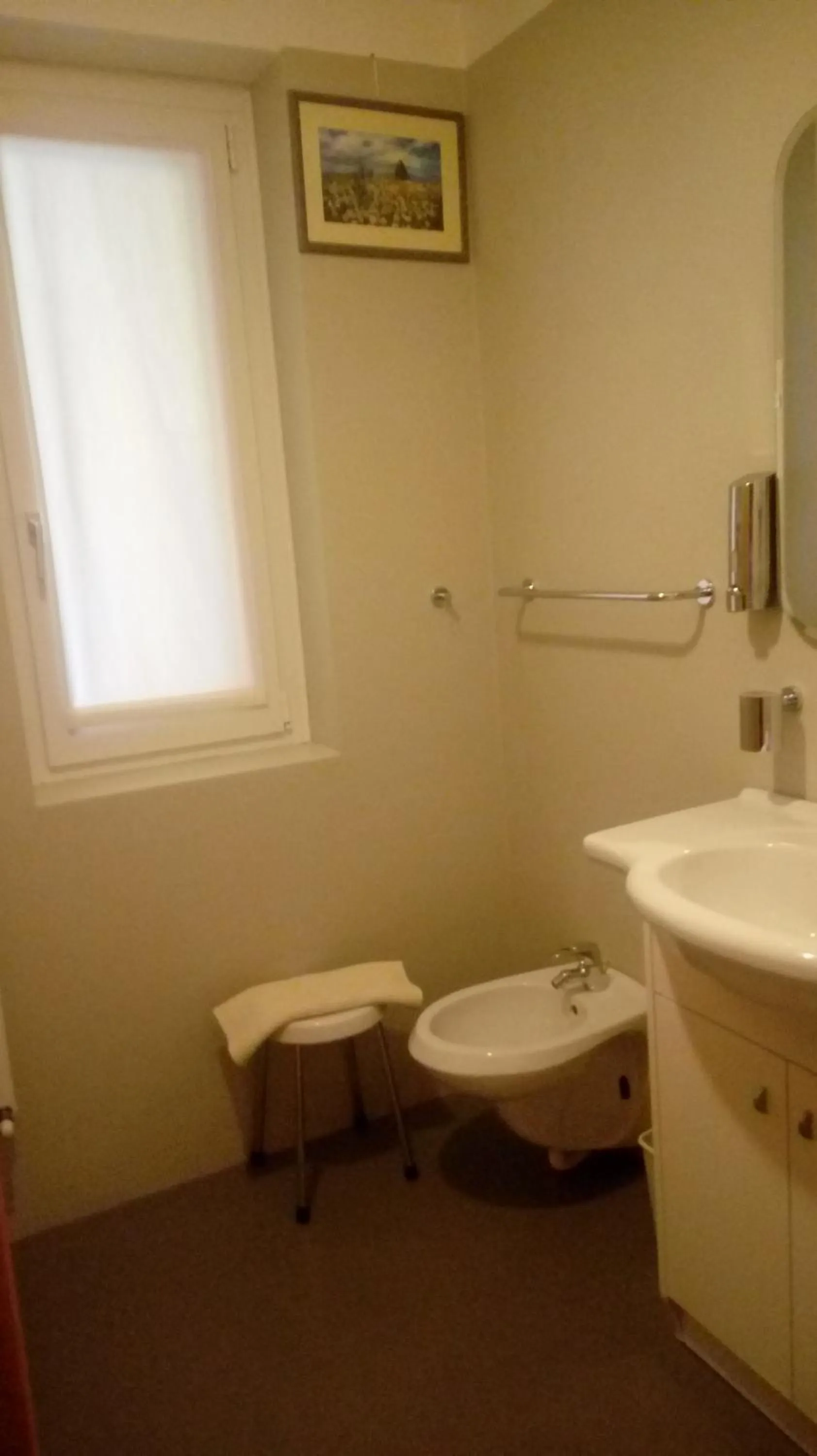 Toilet in Hotel Bezzi