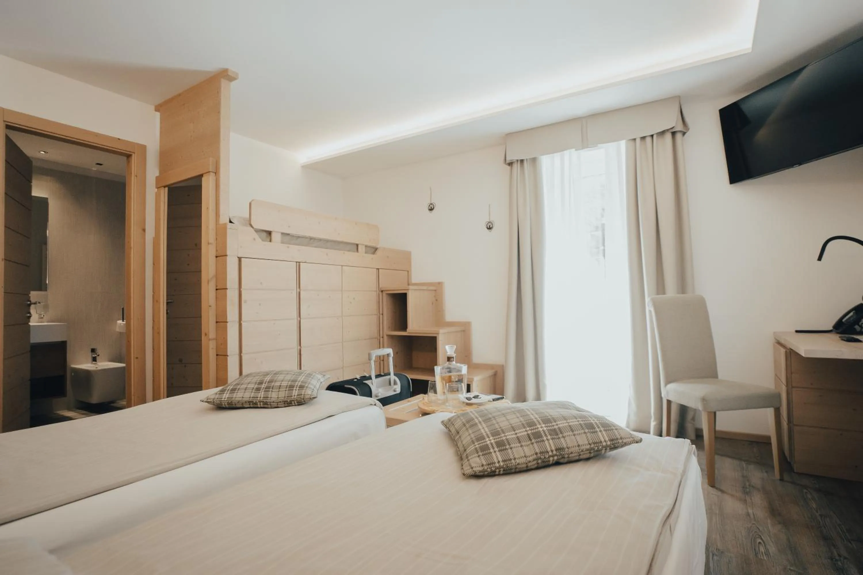 Bedroom, Bed in Hotel Bezzi