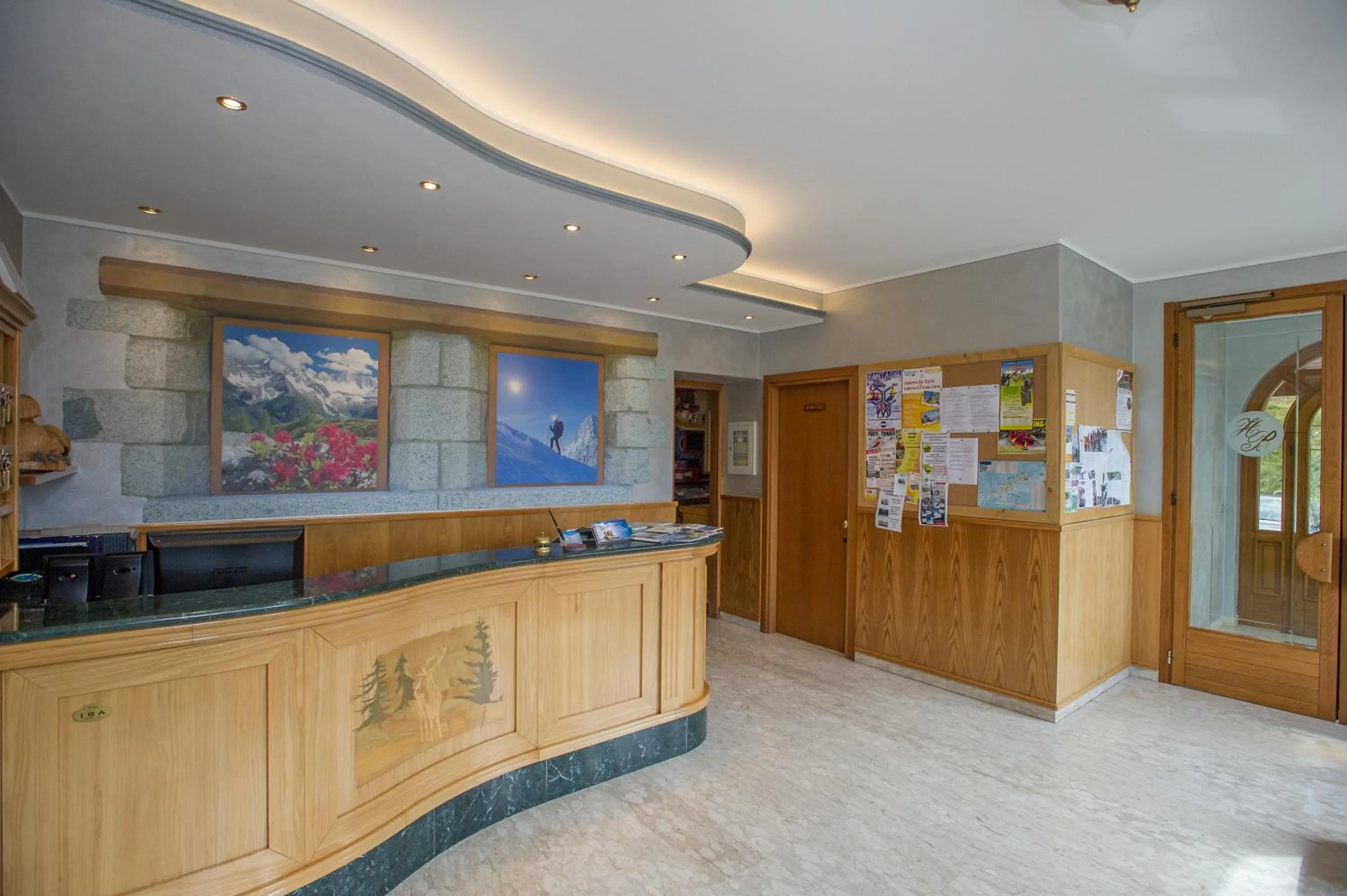 Lobby or reception in Hotel Bezzi