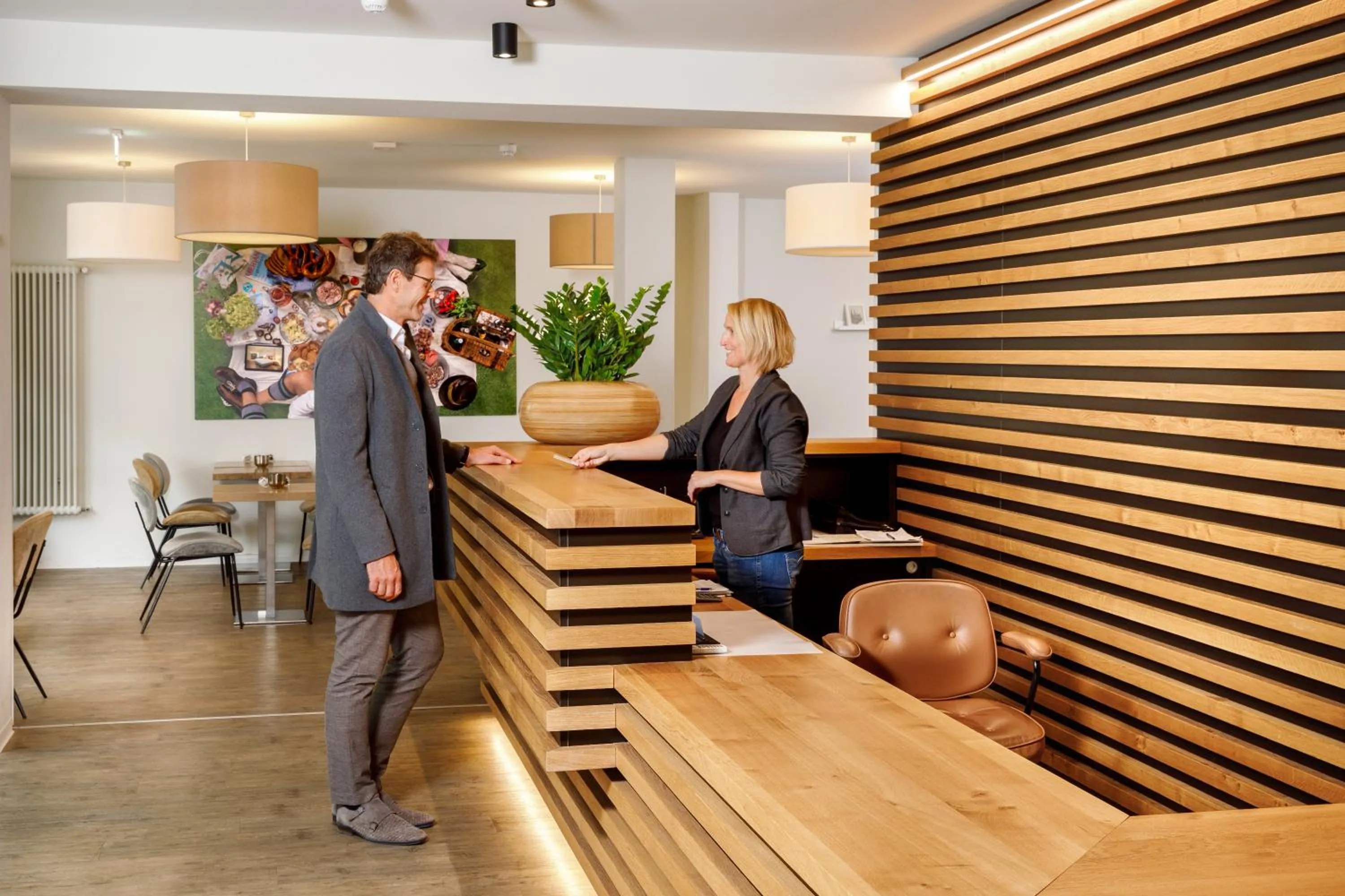 Lobby or reception in Hotel am Peterstor