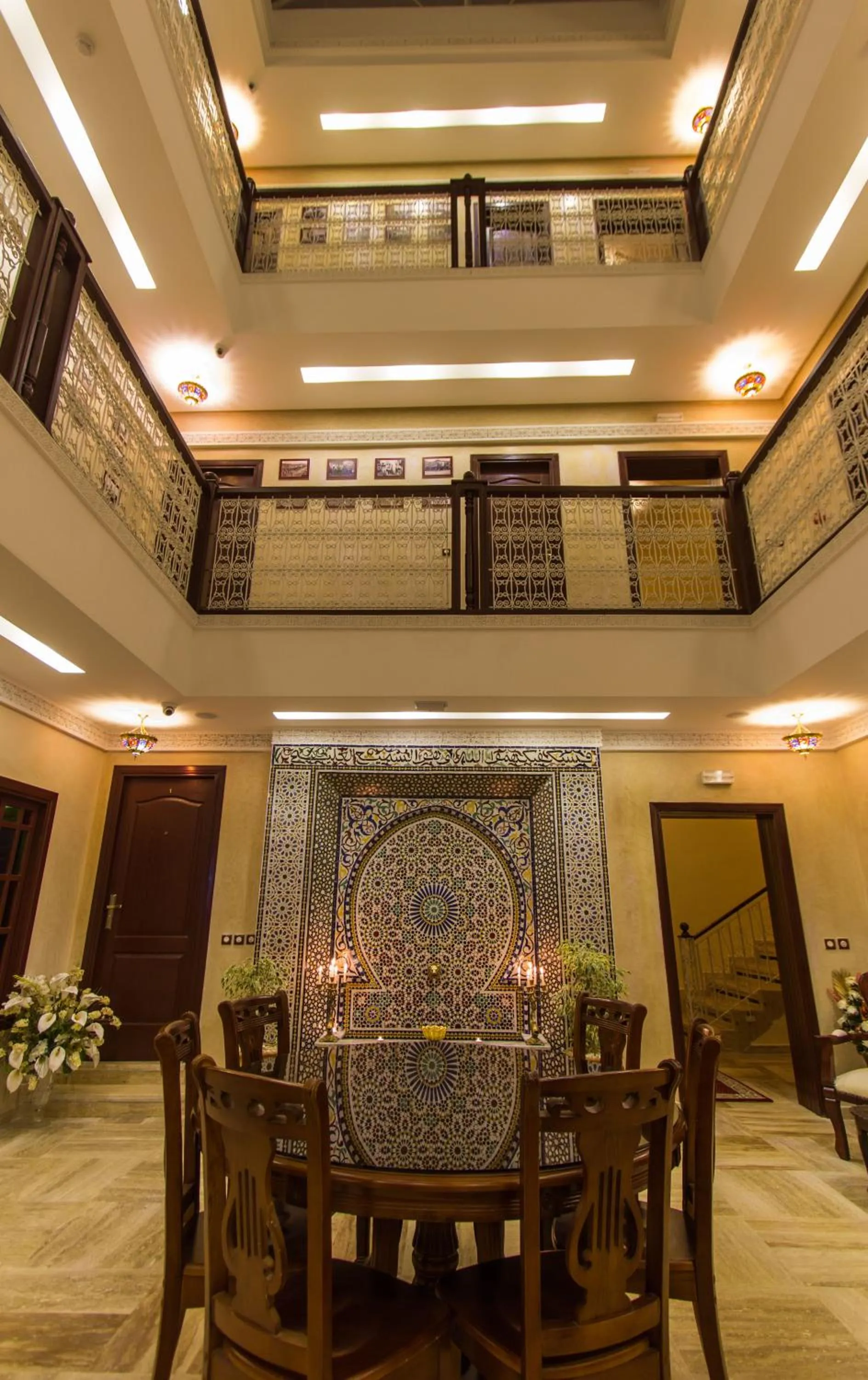 Lobby or reception in BLUE SKY Hôtel