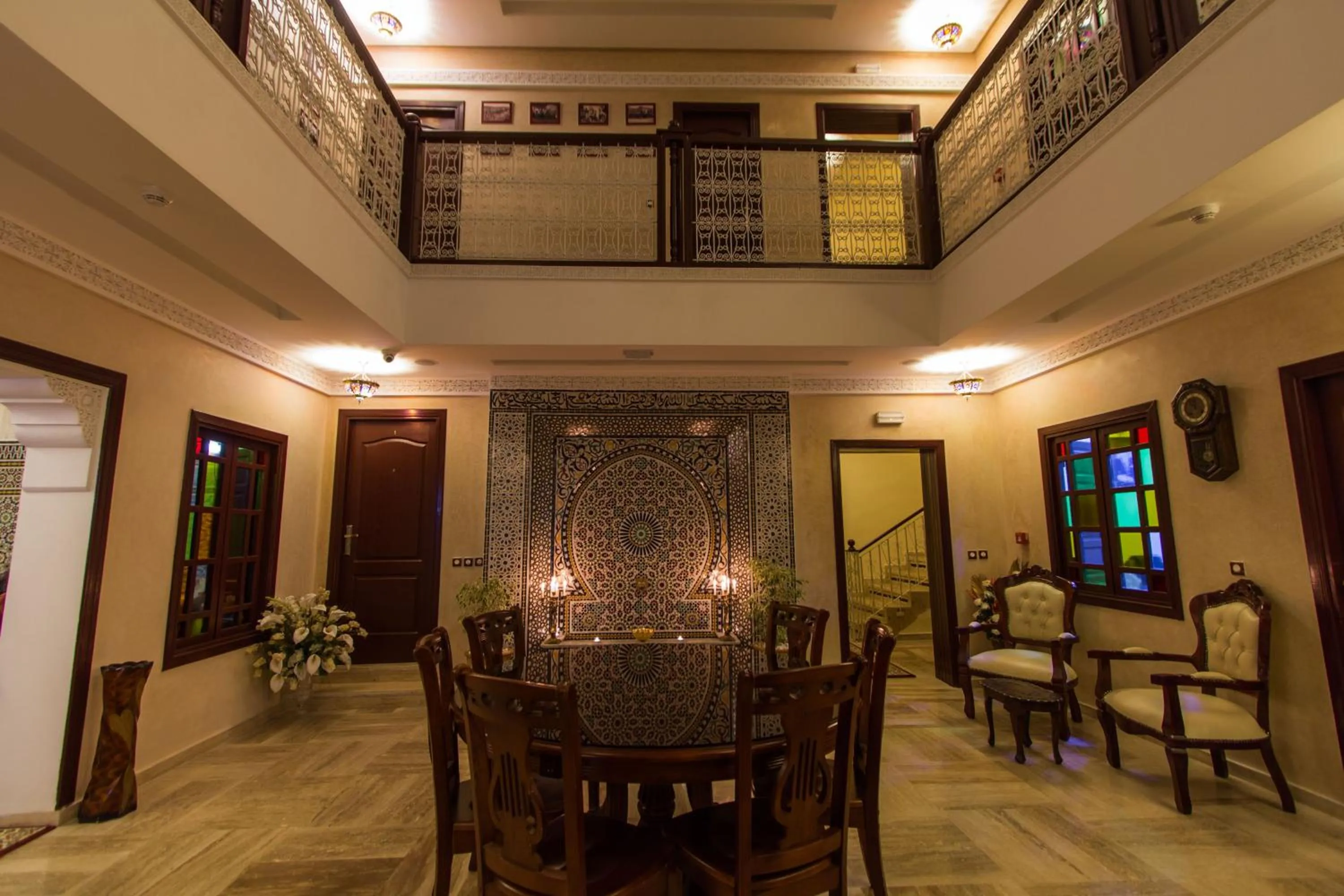 Lobby or reception in BLUE SKY Hôtel