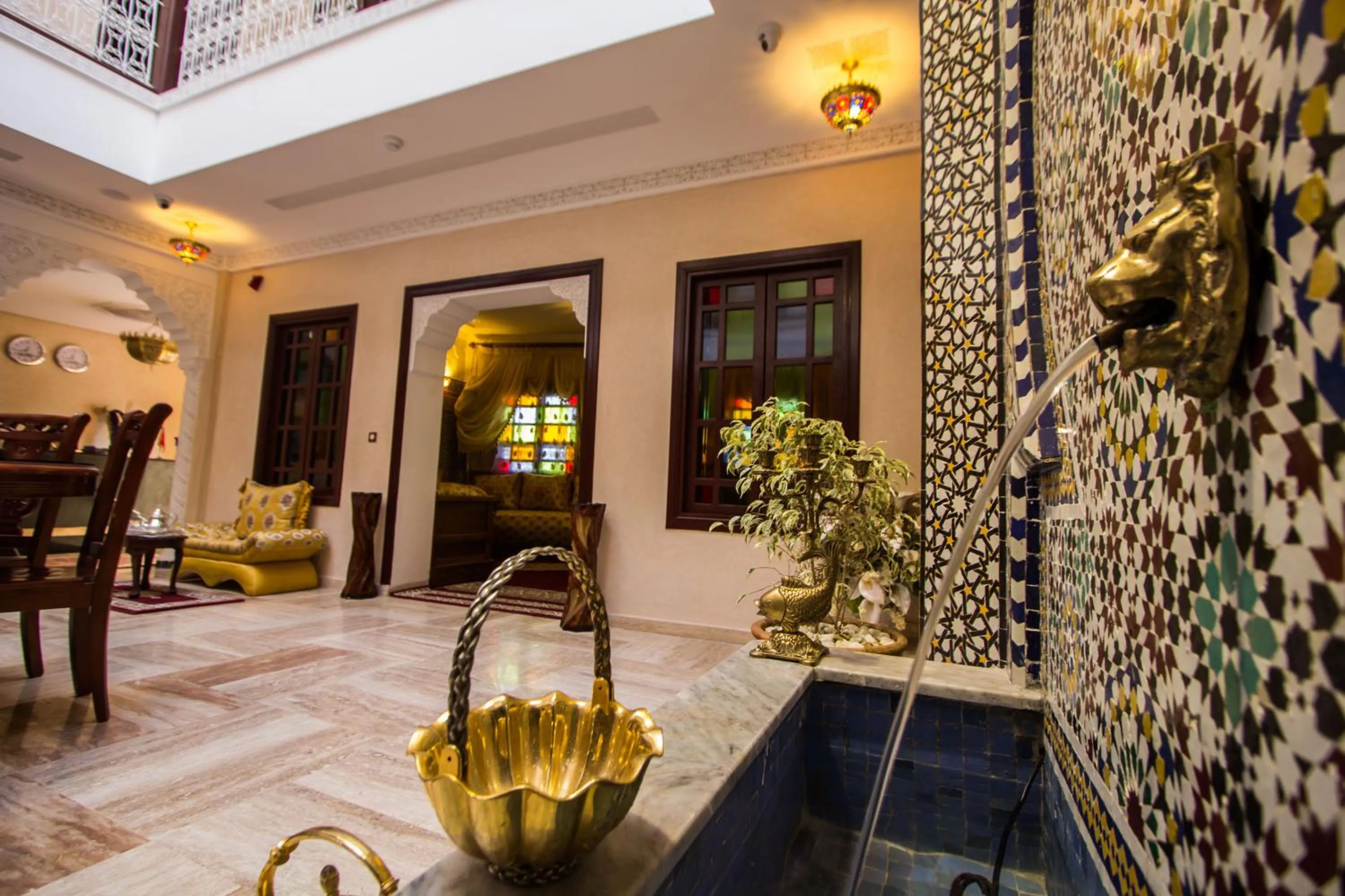 Decorative detail in BLUE SKY Hôtel