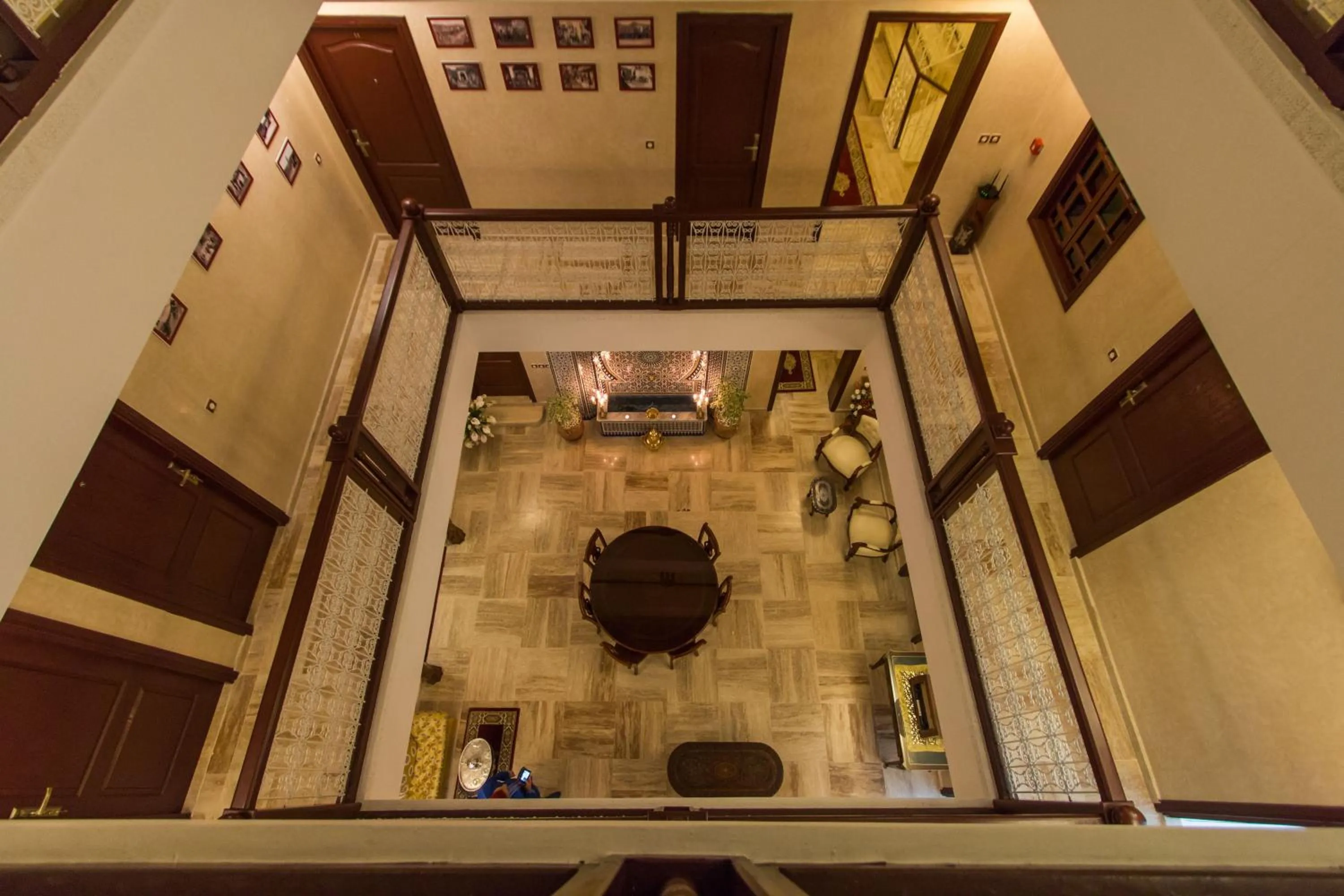 Lobby or reception in BLUE SKY Hôtel