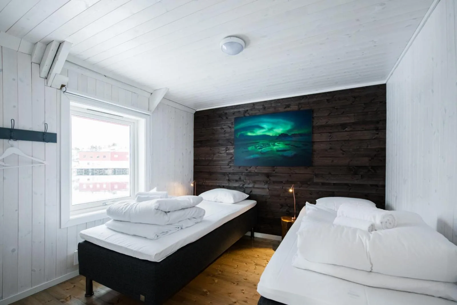 Bedroom, Bed in Hattvika Lodge