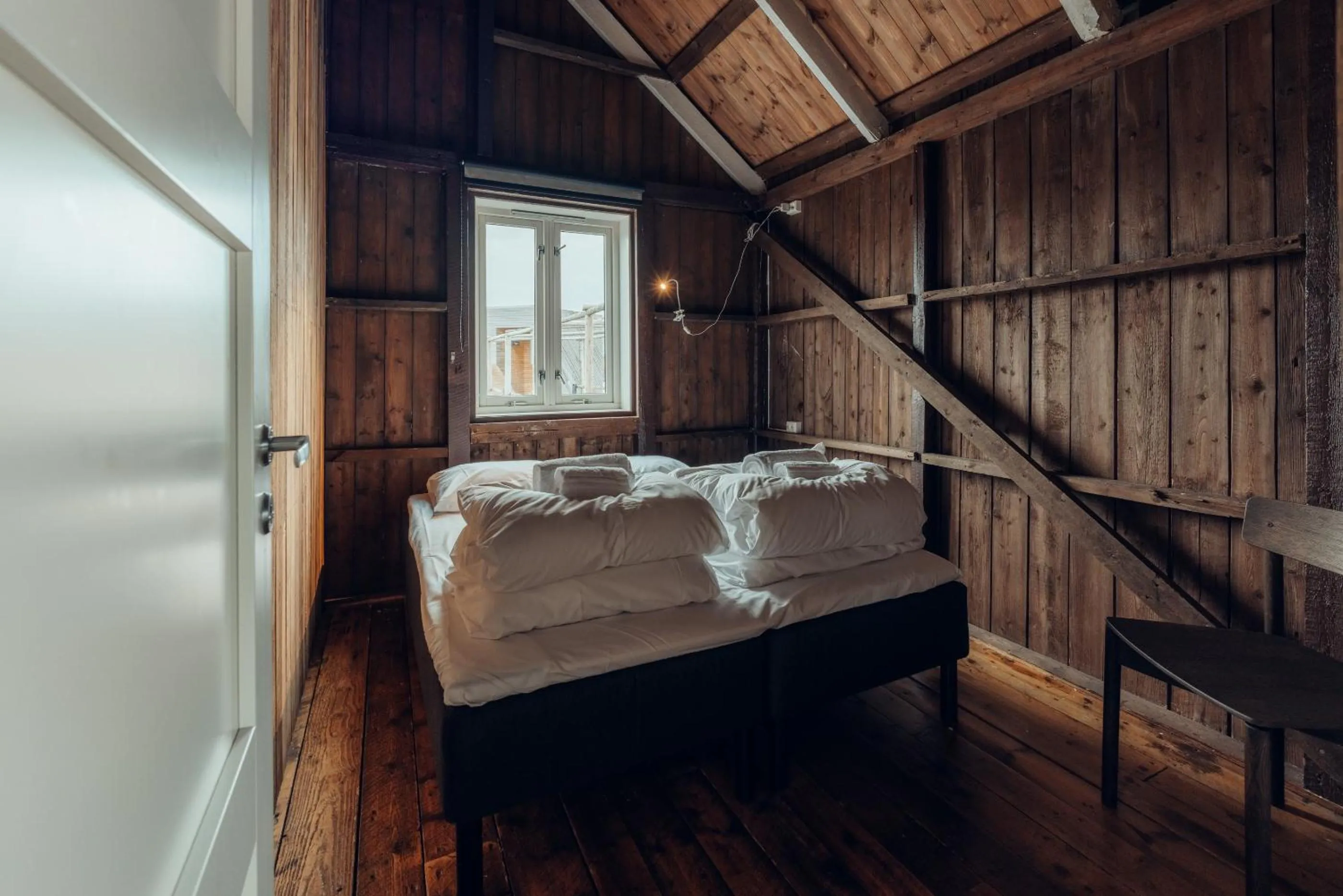 Bedroom, Bed in Hattvika Lodge