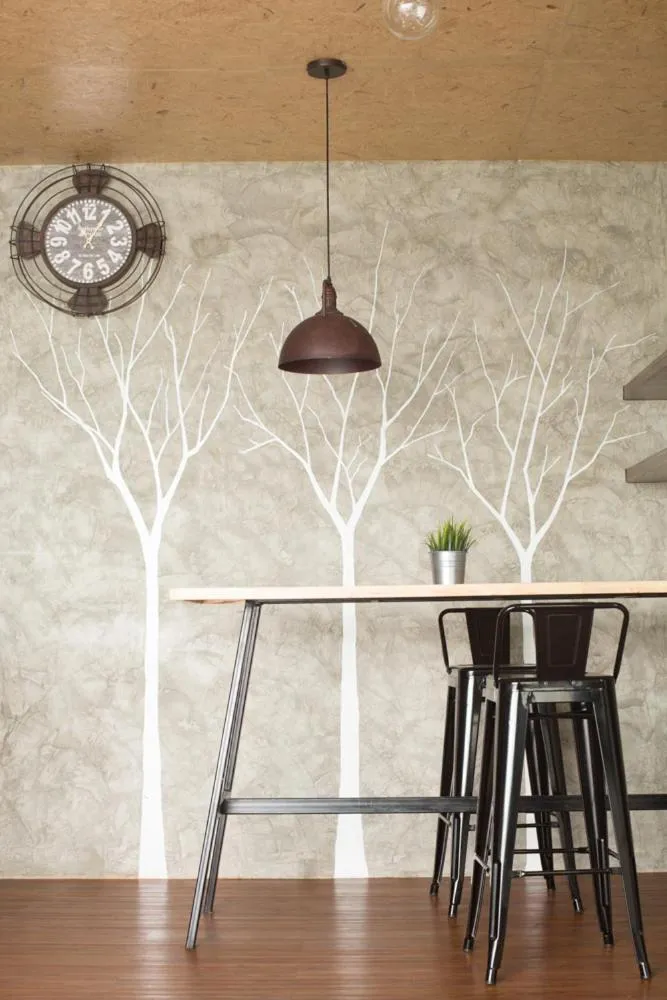 Dining area in Bed Loft Cafe