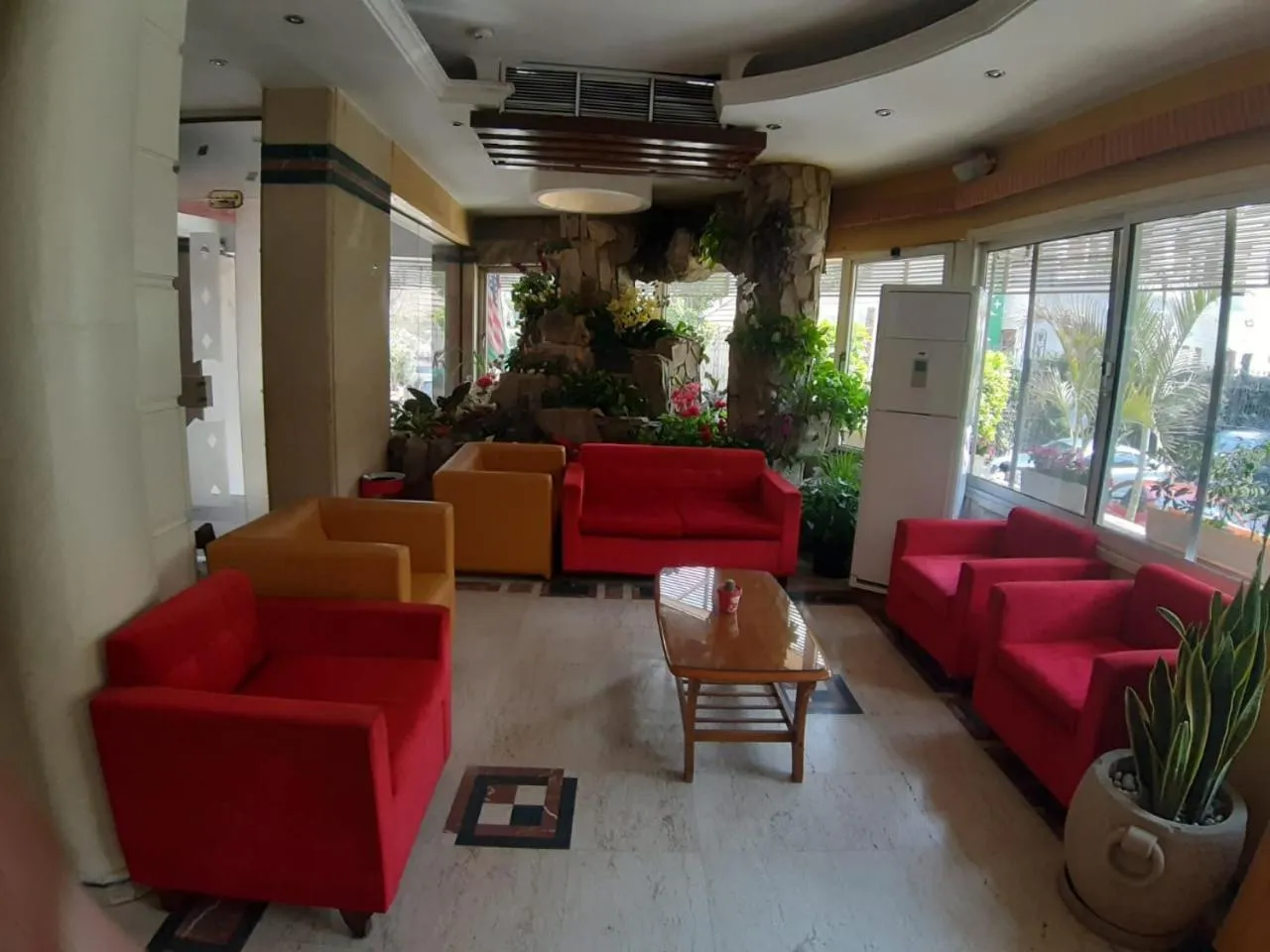 Lobby or reception in King Hotel Cairo