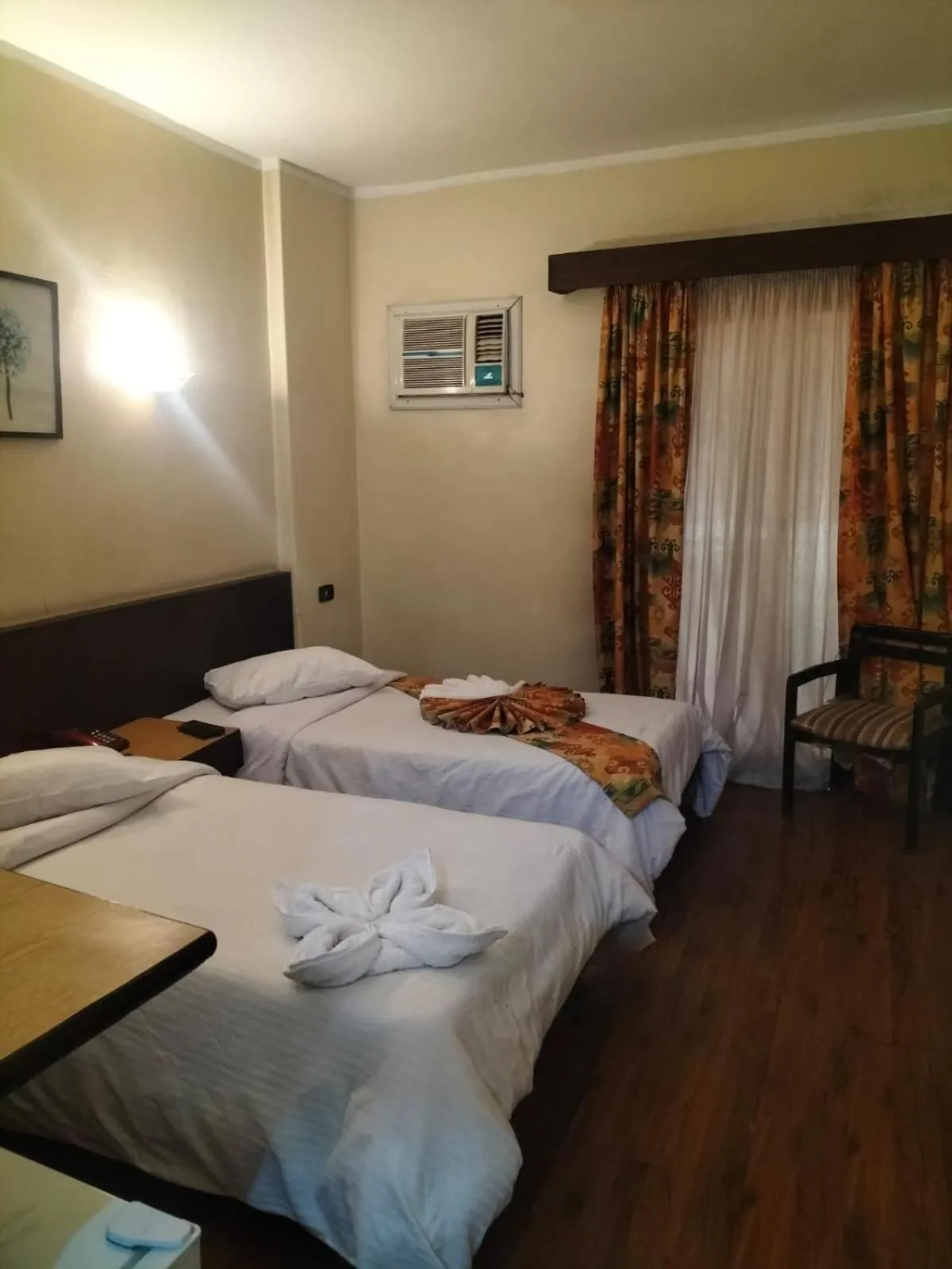 Bed in King Hotel Cairo