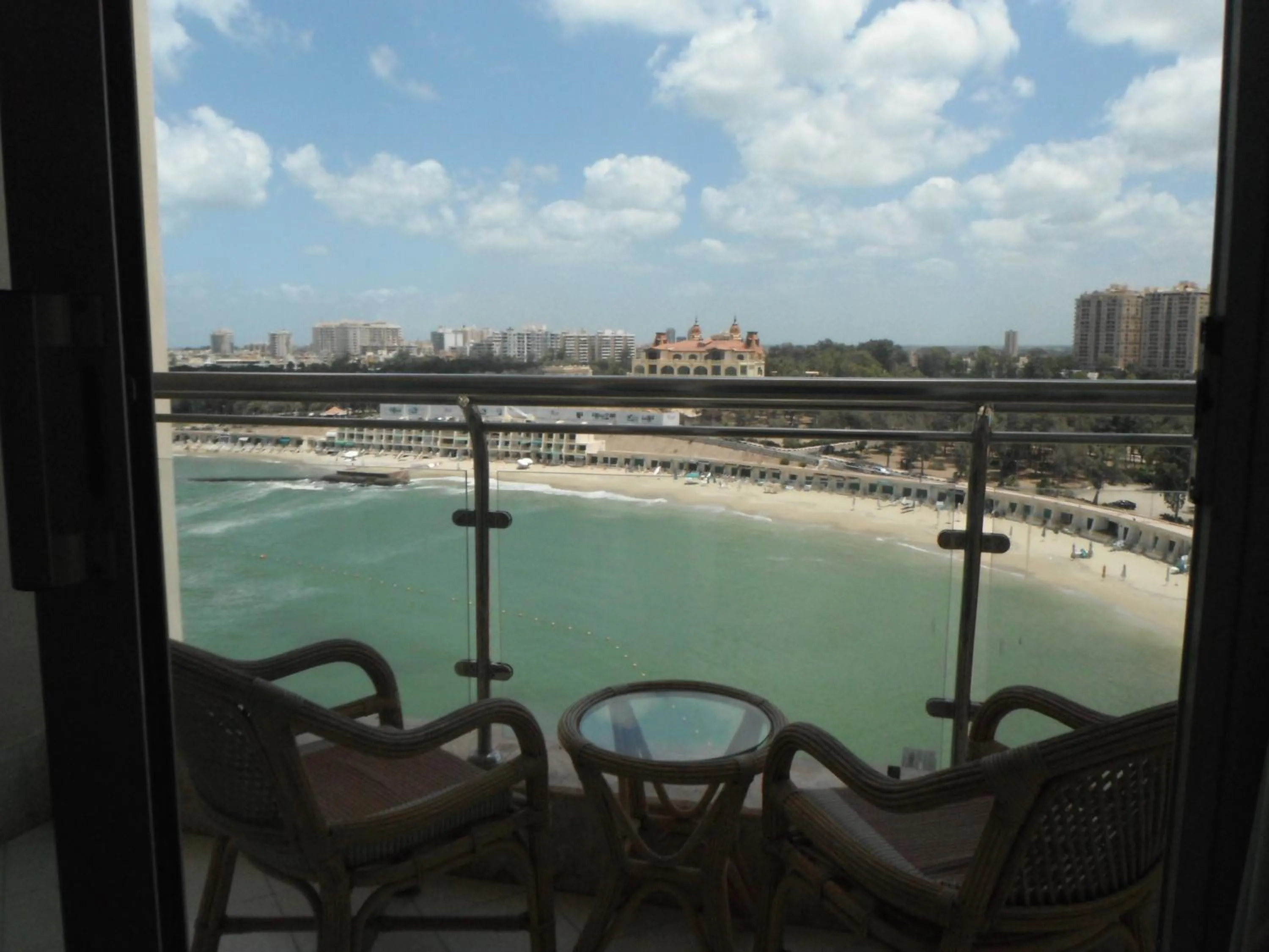 Sea view in Helnan Royal Palestine Hotel - Montazah Gardens