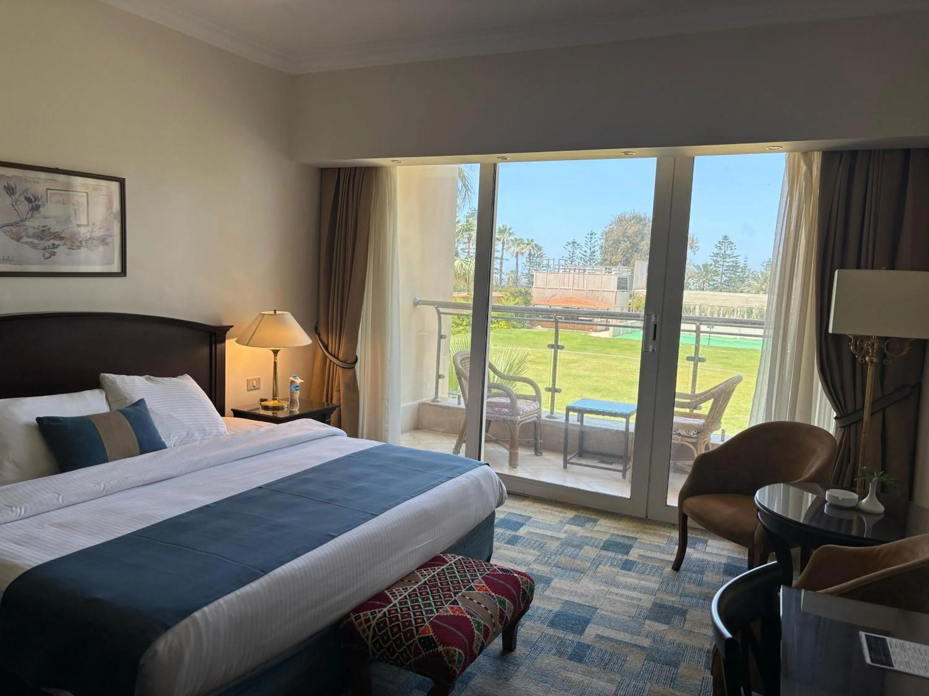 Bed in Helnan Royal Palestine Hotel - Montazah Gardens