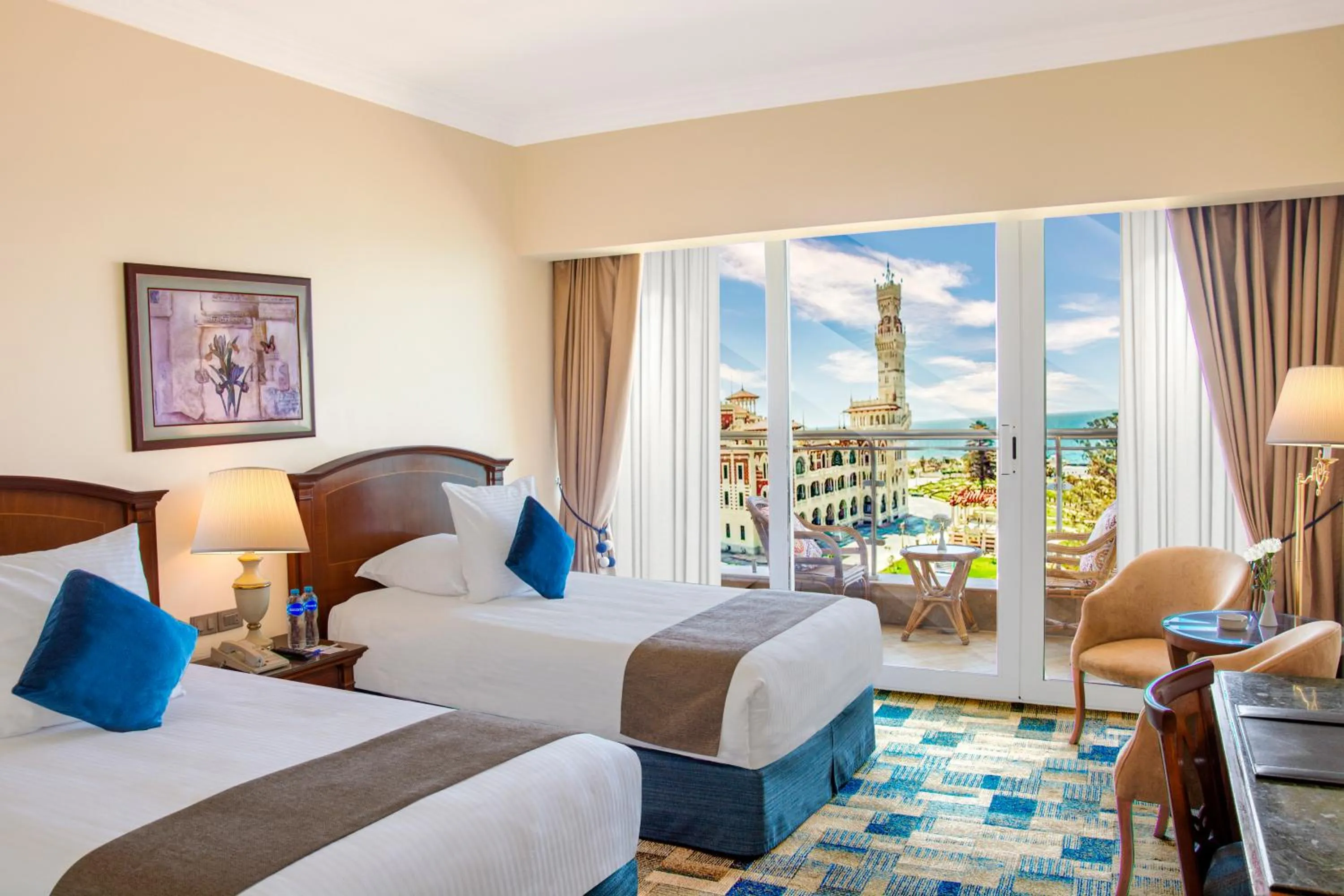 Bedroom, Bed in Helnan Royal Palestine Hotel - Montazah Gardens