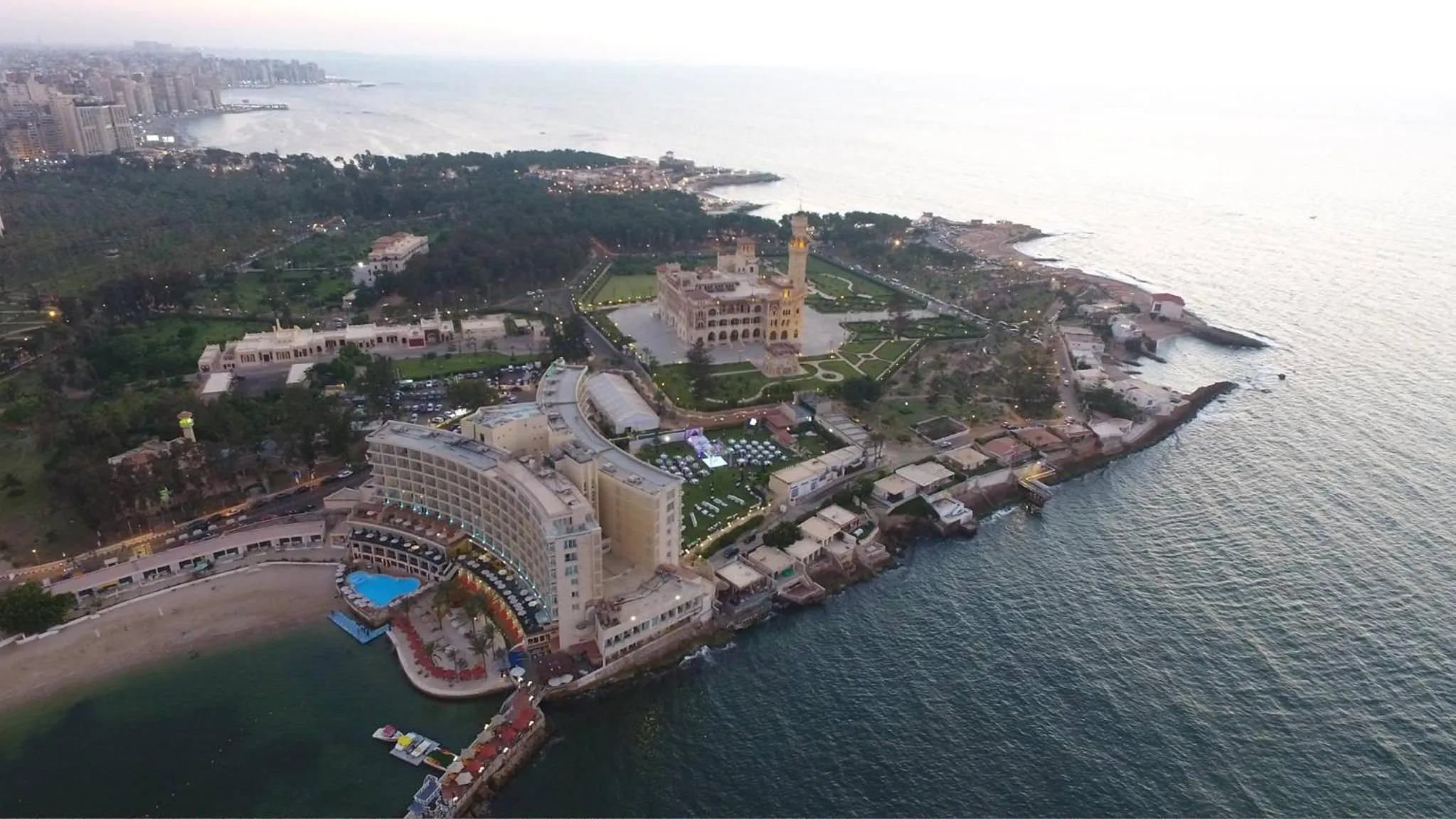 Bird's eye view in Helnan Royal Palestine Hotel - Montazah Gardens
