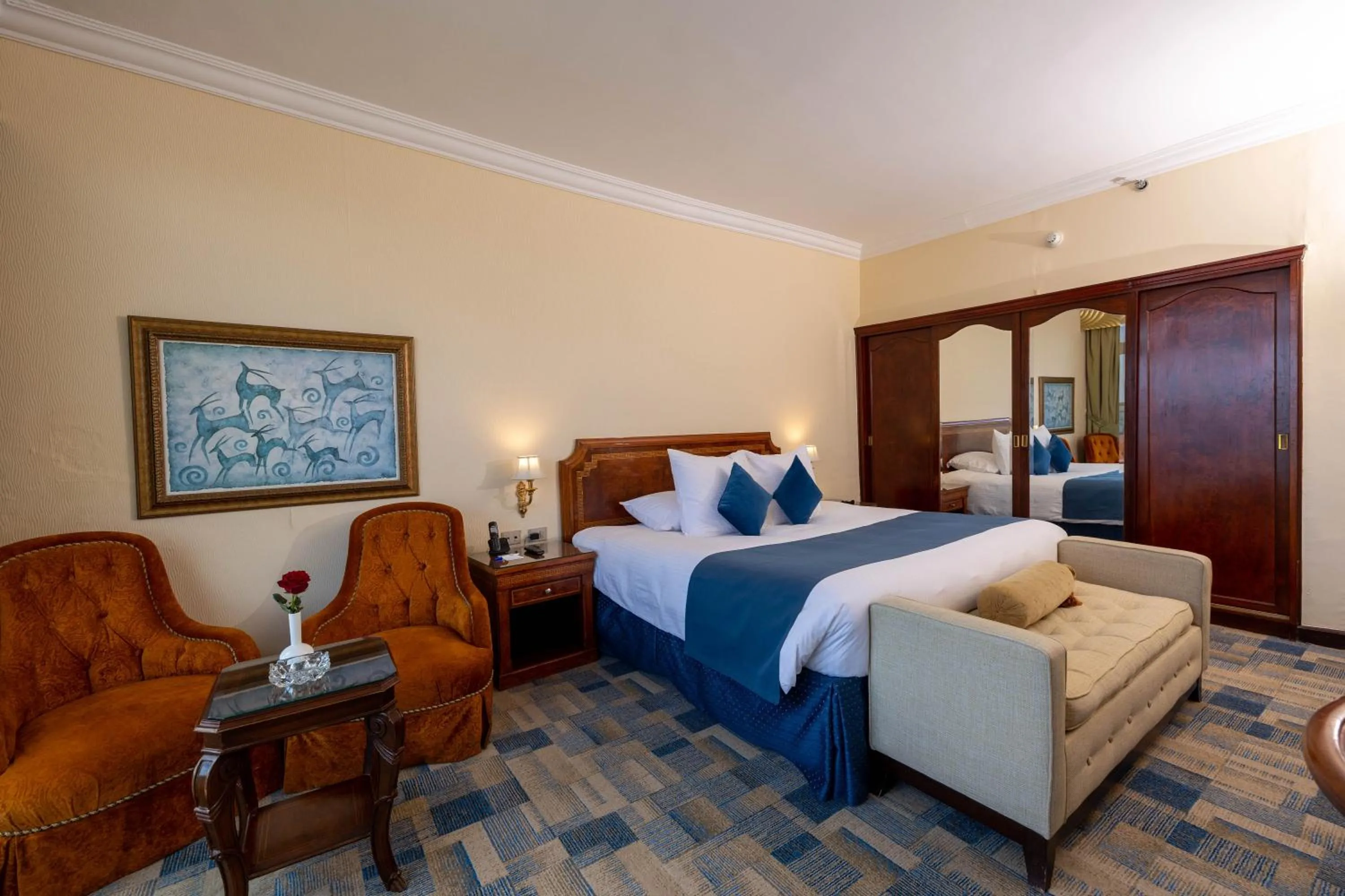 Bed in Helnan Royal Palestine Hotel - Montazah Gardens