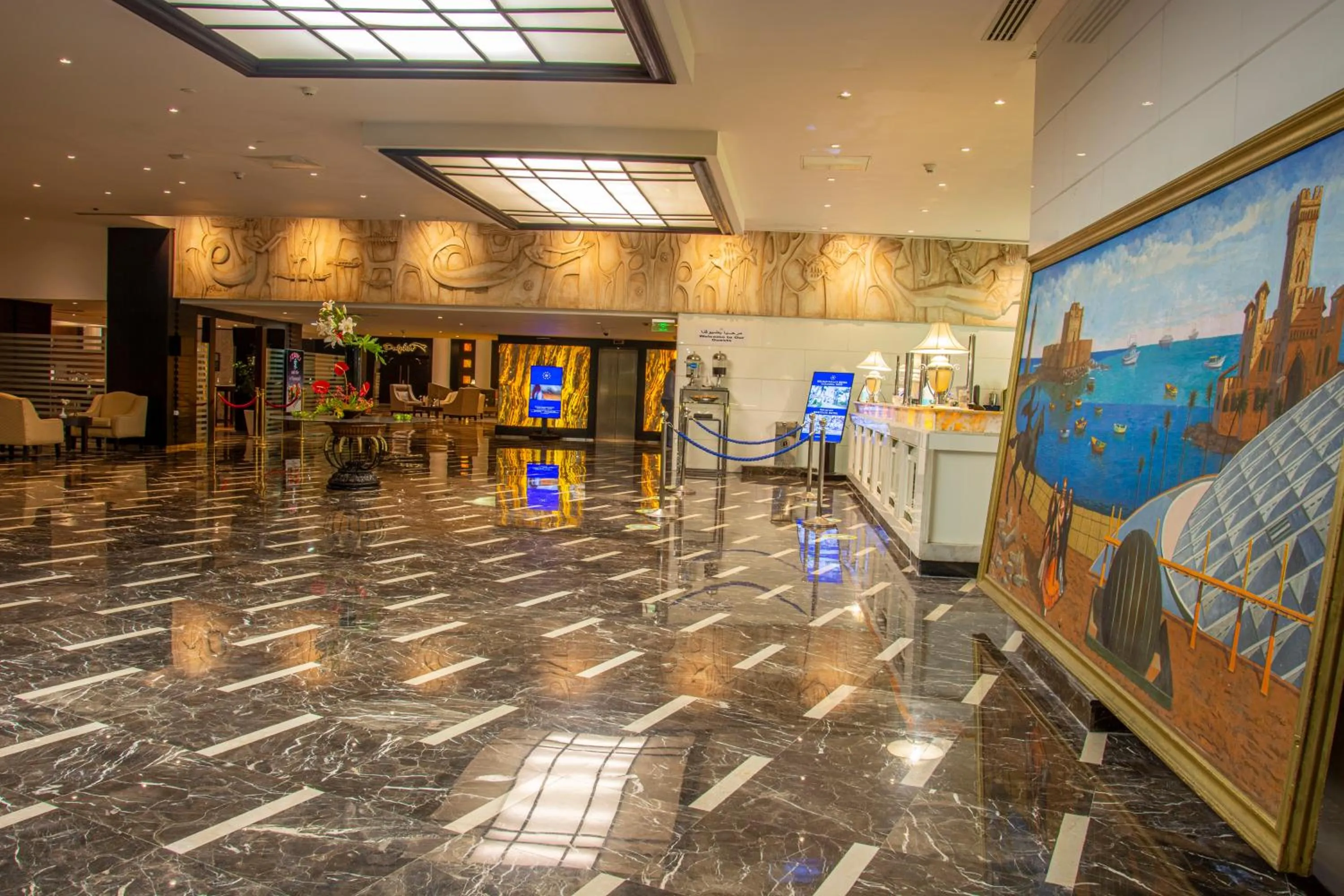 Lobby or reception in Helnan Royal Palestine Hotel - Montazah Gardens