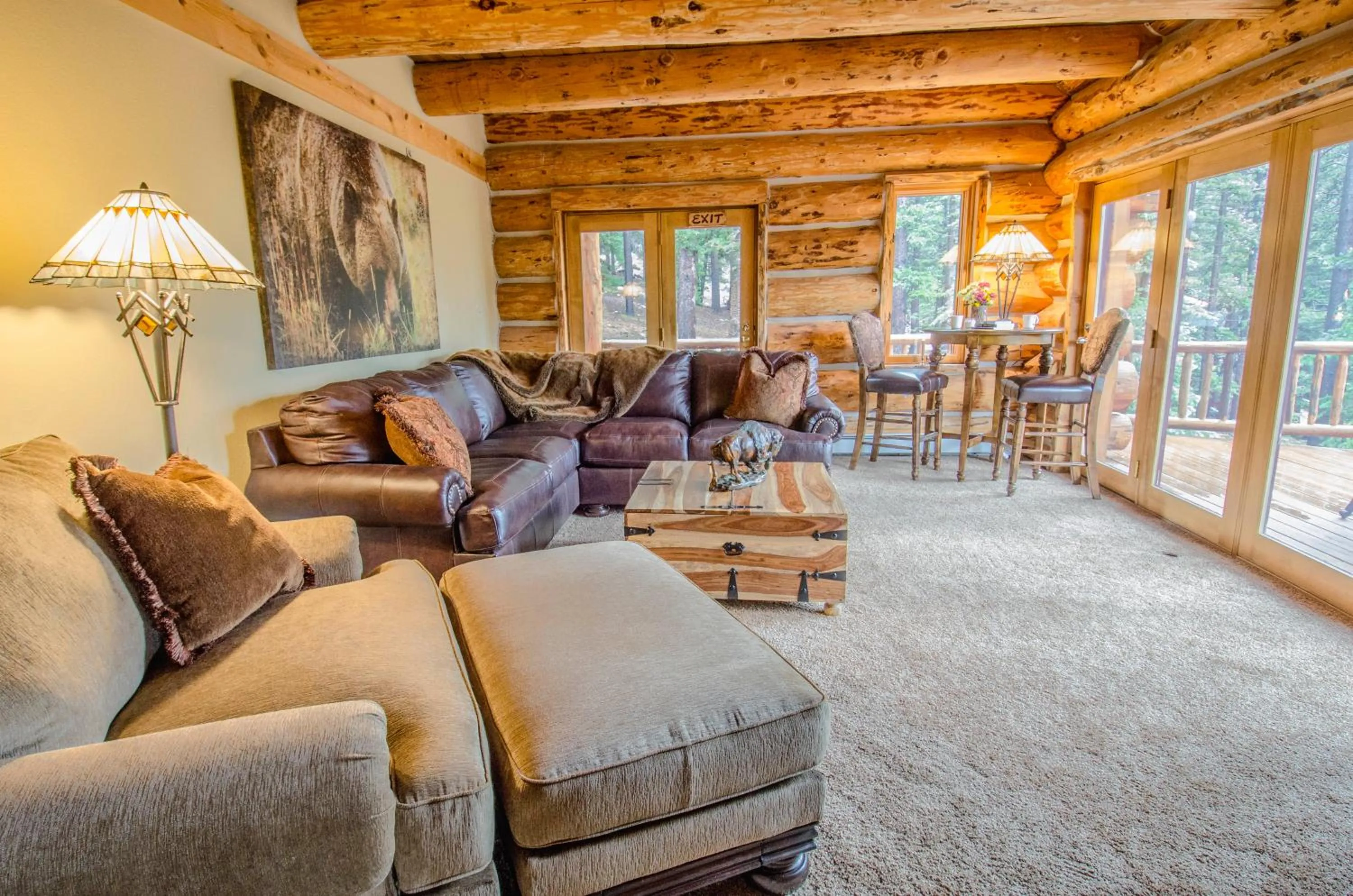 Seating area in The Silver Lake Lodge - Adults Only