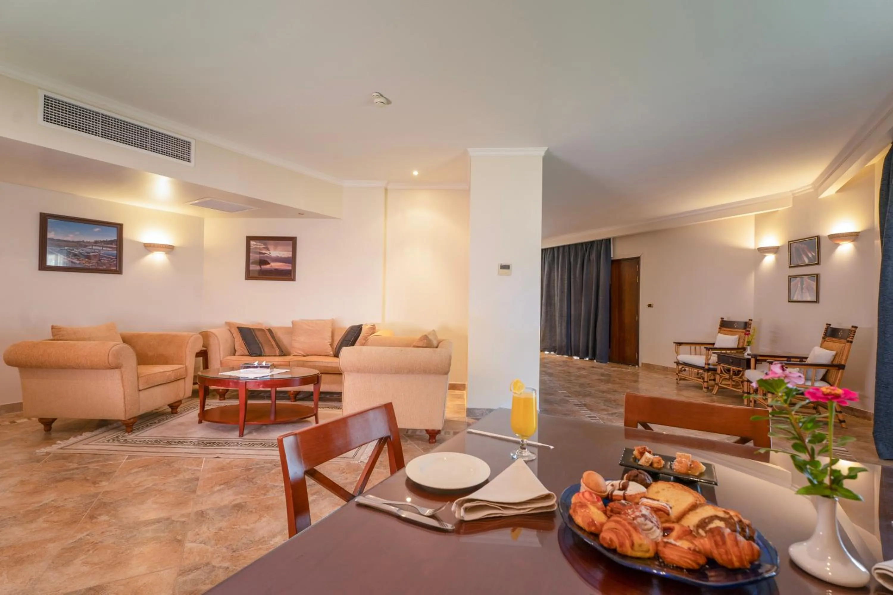 Bedroom in Jolie Ville Hotel & Spa Kings Island Luxor