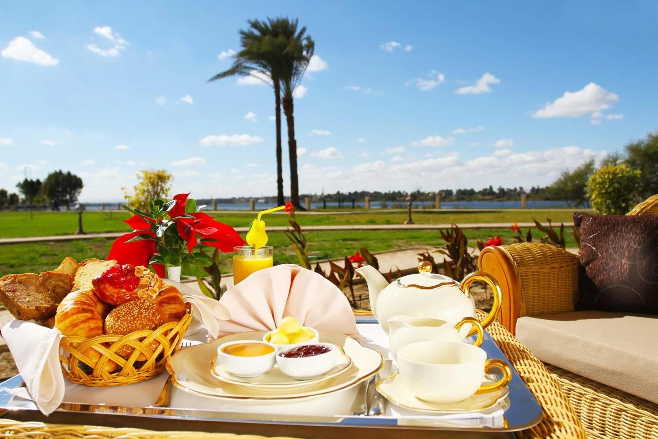 Food close-up in Jolie Ville Hotel & Spa Kings Island Luxor