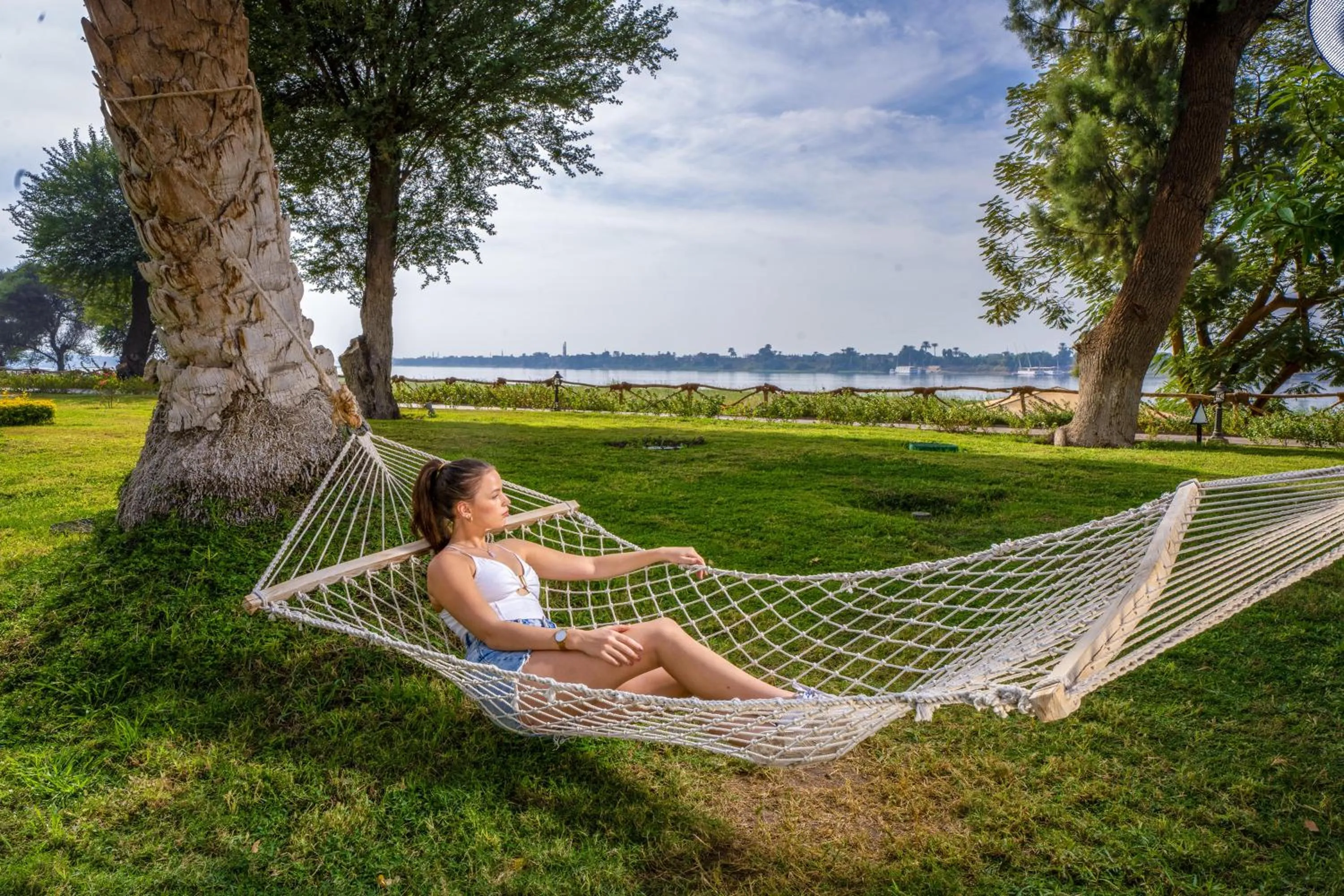 Garden in Jolie Ville Hotel & Spa Kings Island Luxor