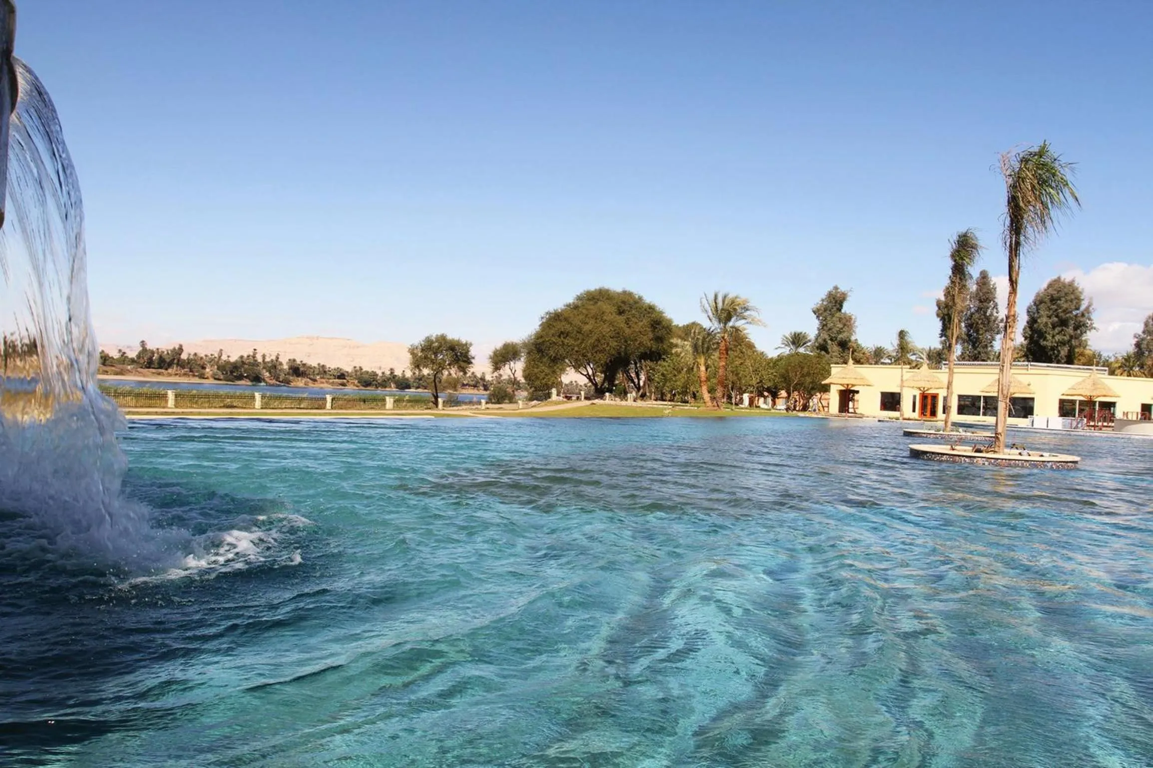 Swimming pool in Jolie Ville Hotel & Spa Kings Island Luxor