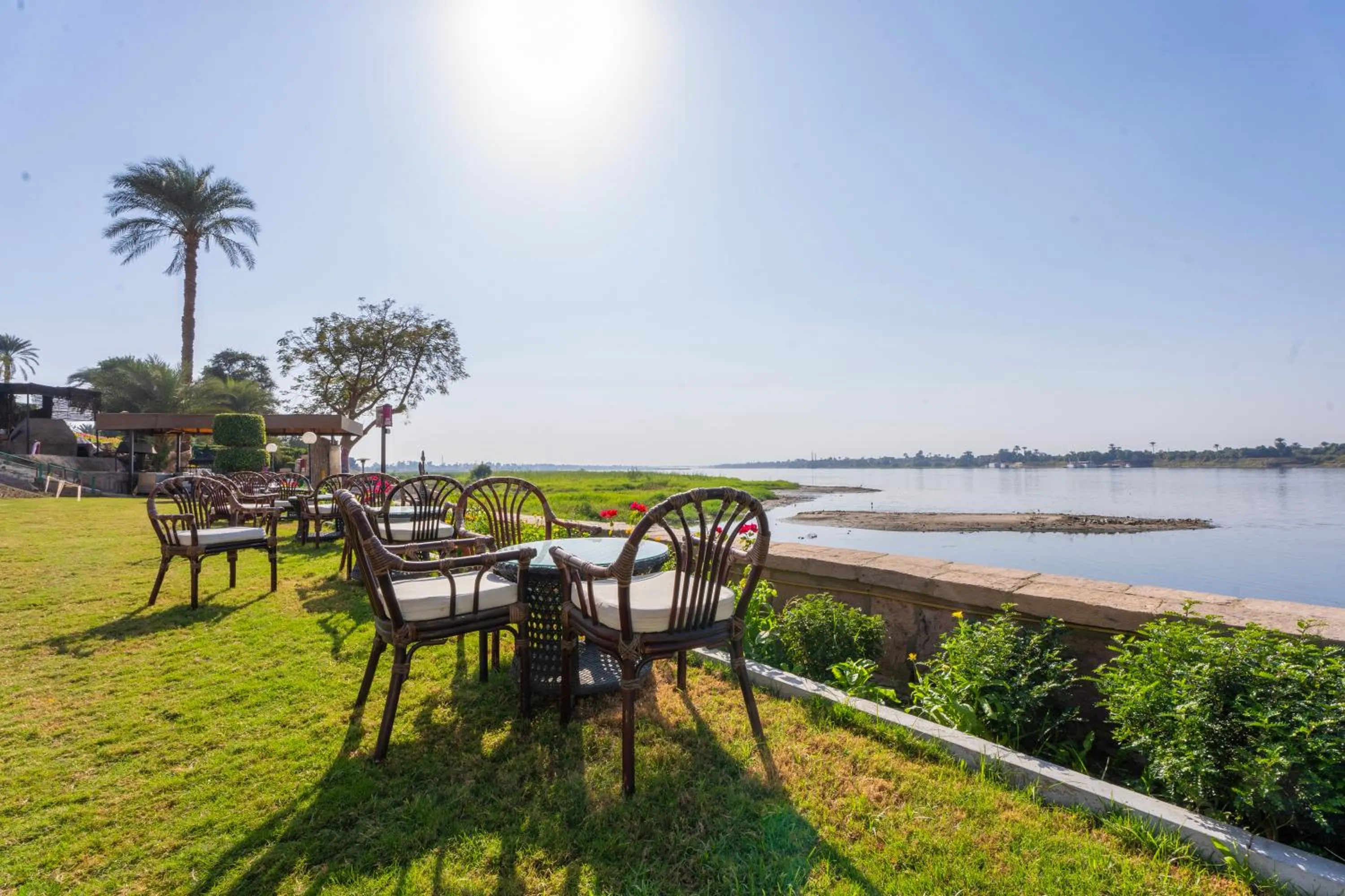 River view in Jolie Ville Hotel & Spa Kings Island Luxor