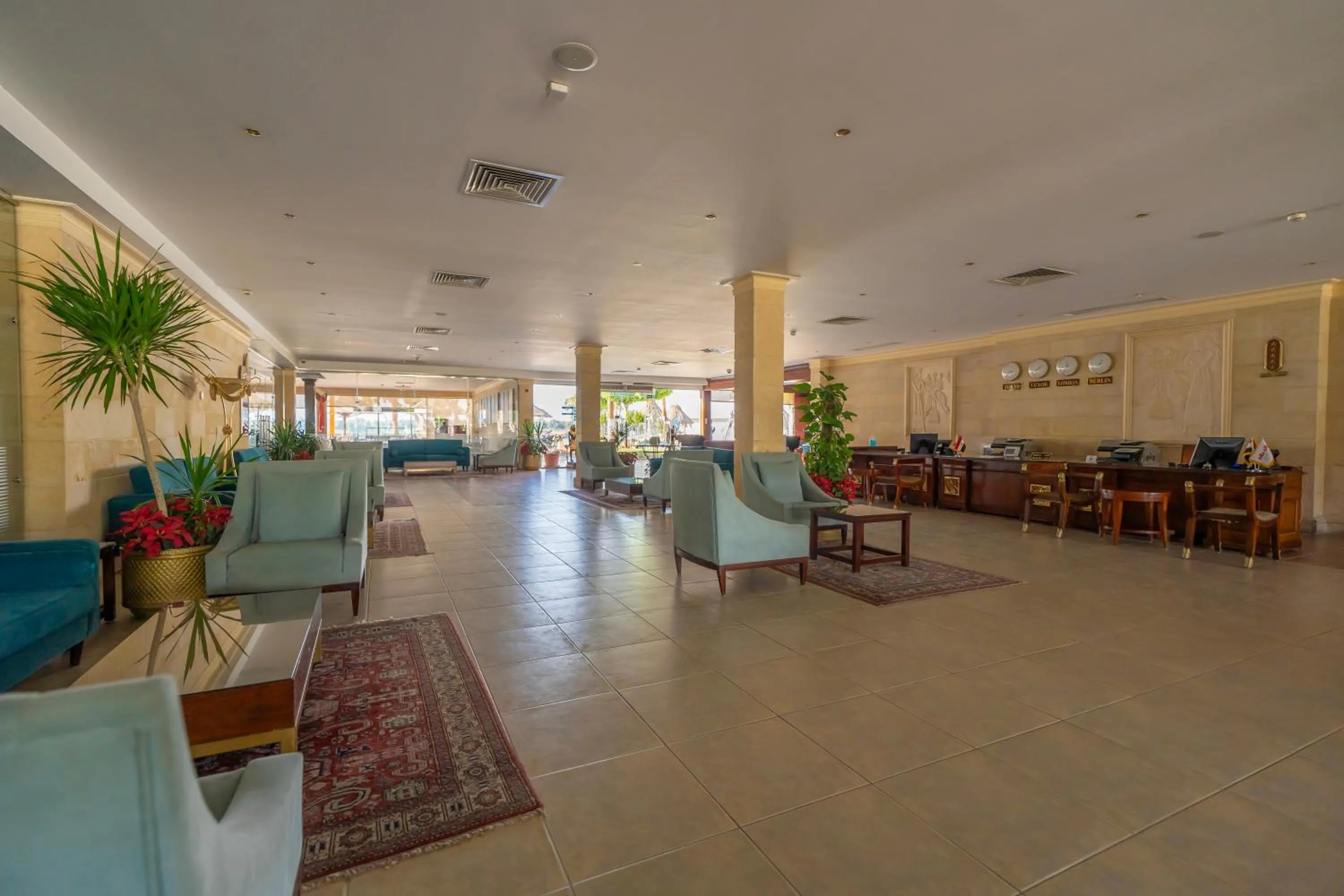 Lobby or reception in Jolie Ville Hotel & Spa Kings Island Luxor