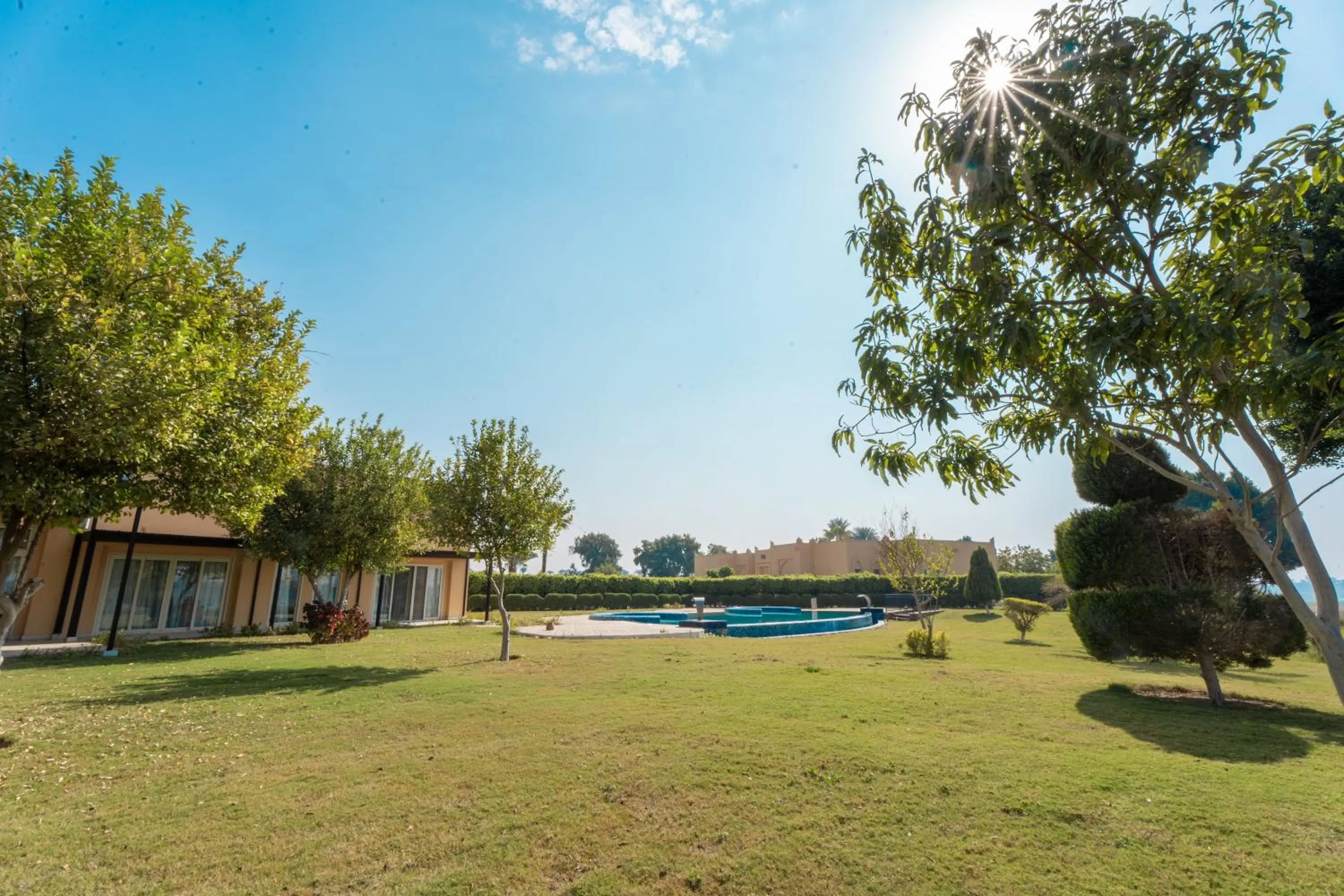 Garden view in Jolie Ville Hotel & Spa Kings Island Luxor