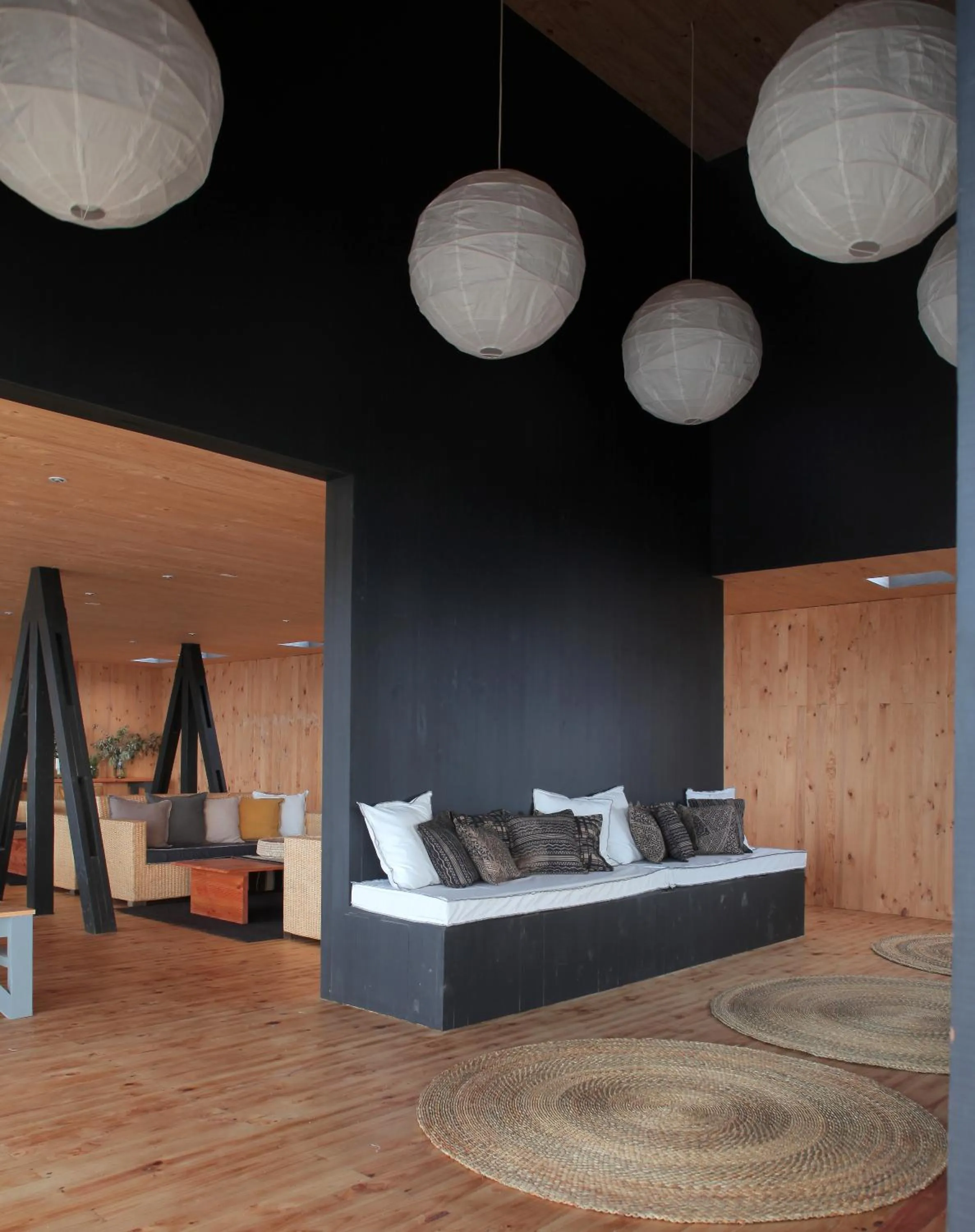 Seating area, Bed in Hotel Apacheta