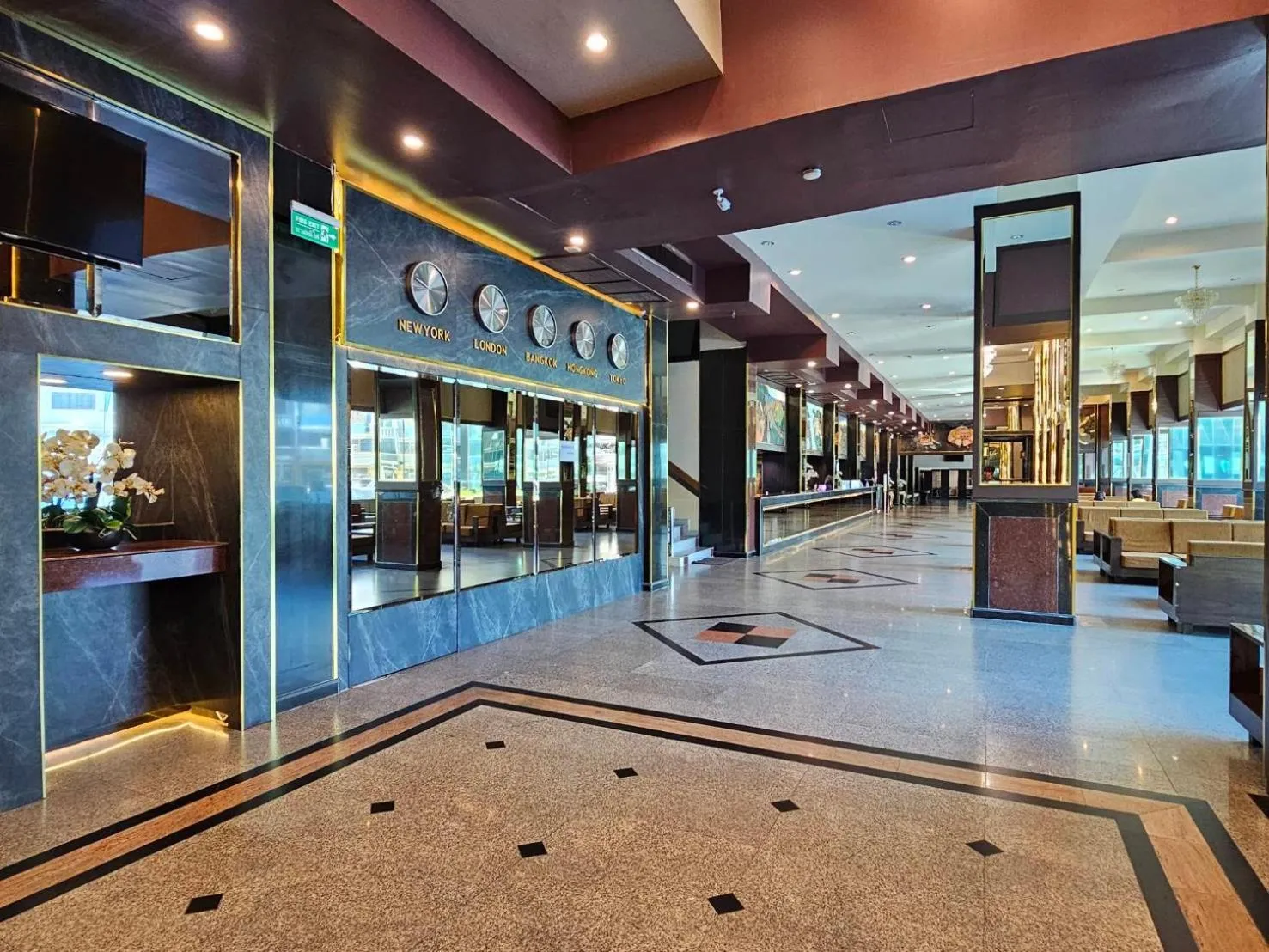 Property building in Boutique City Hotel