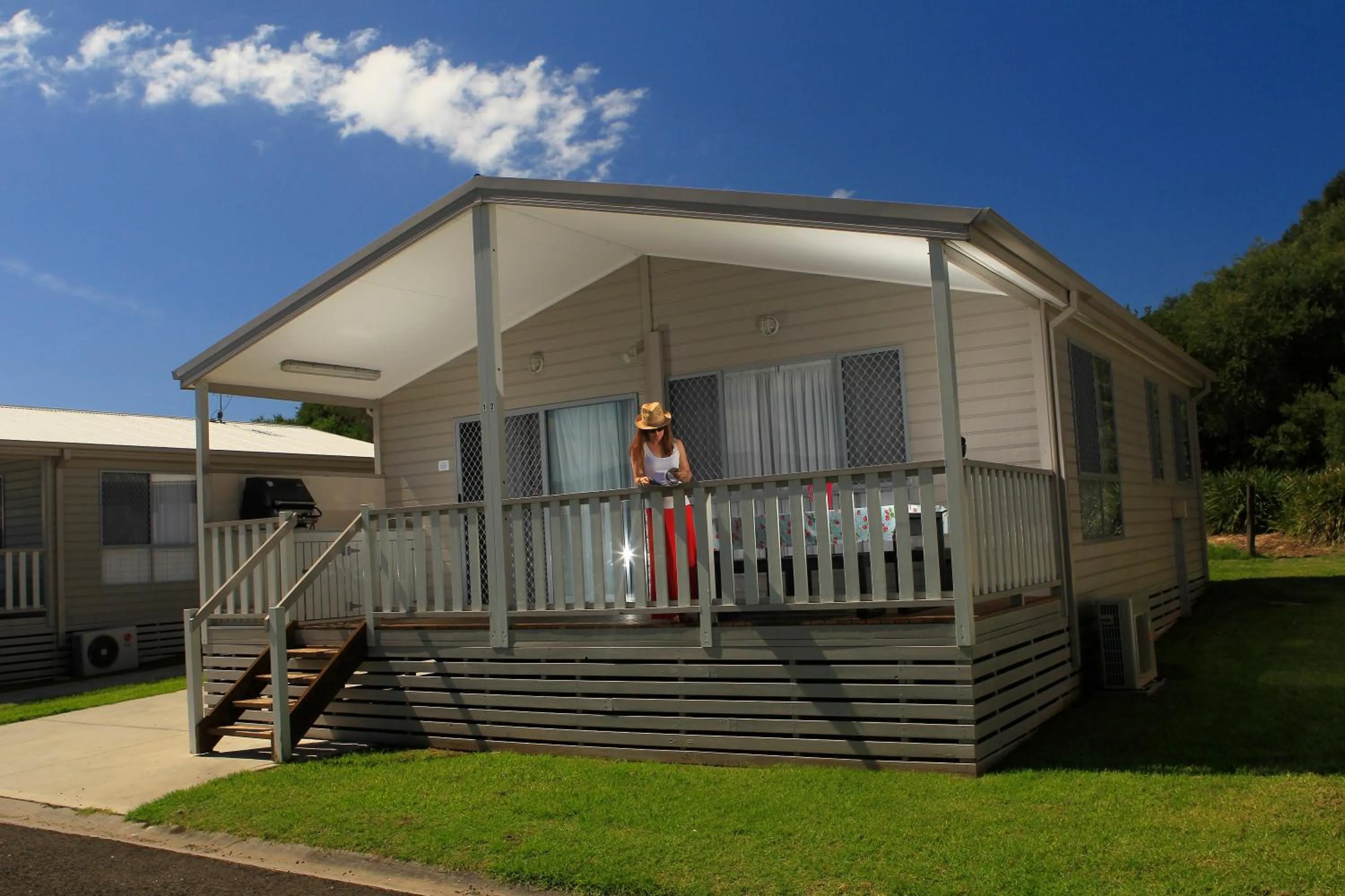 Patio in Corrimal Beach Tourist Park