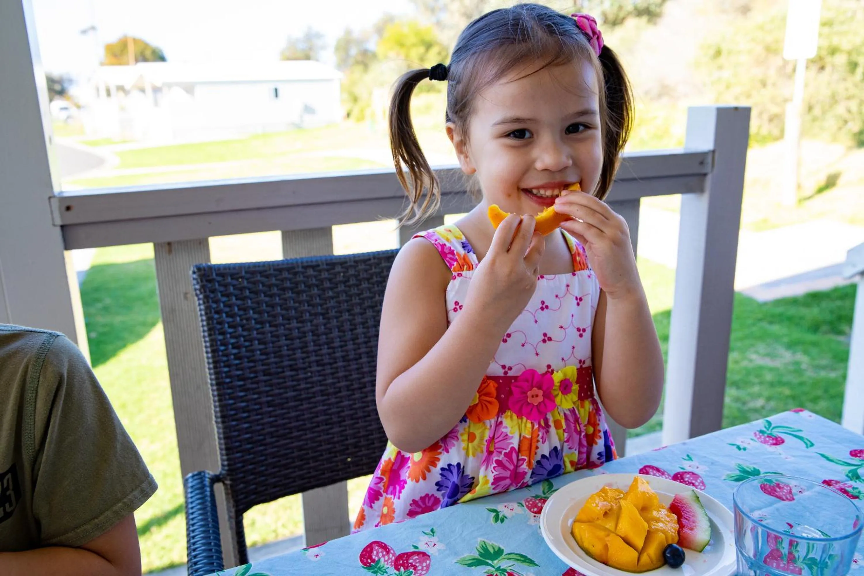 children in Corrimal Beach Tourist Park