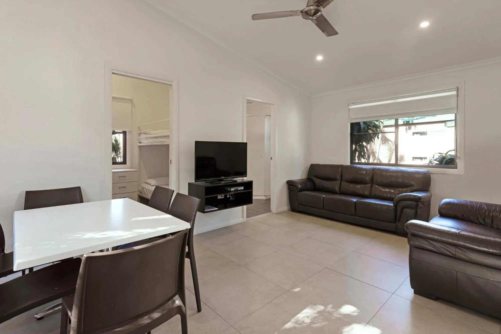 Living room in Discovery Parks - Emerald Beach
